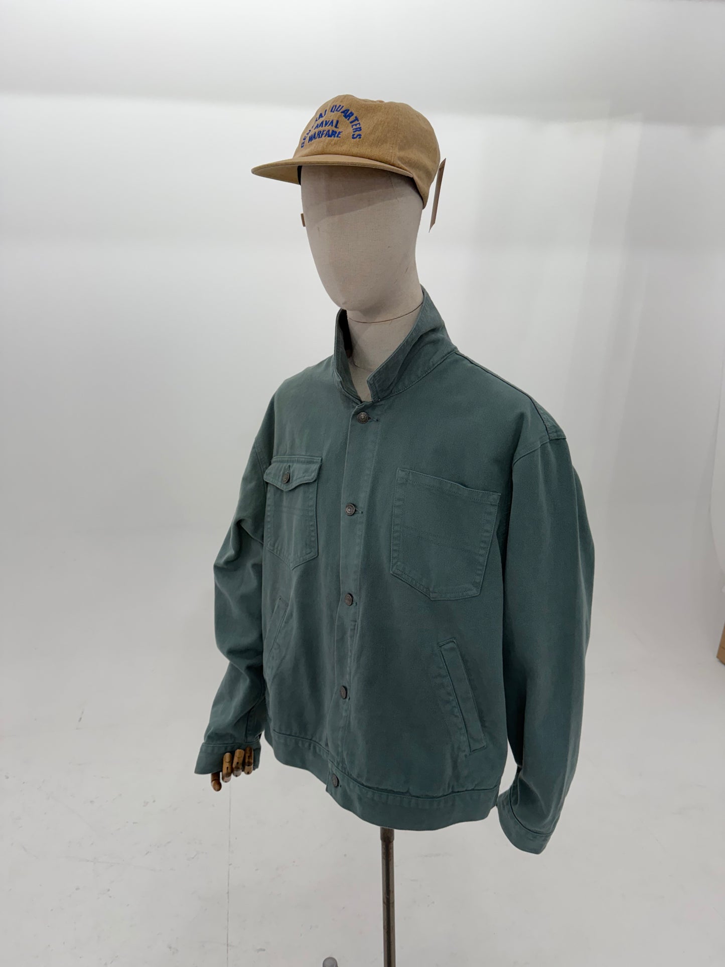Adsum Overdyed denim jacket (XXL)