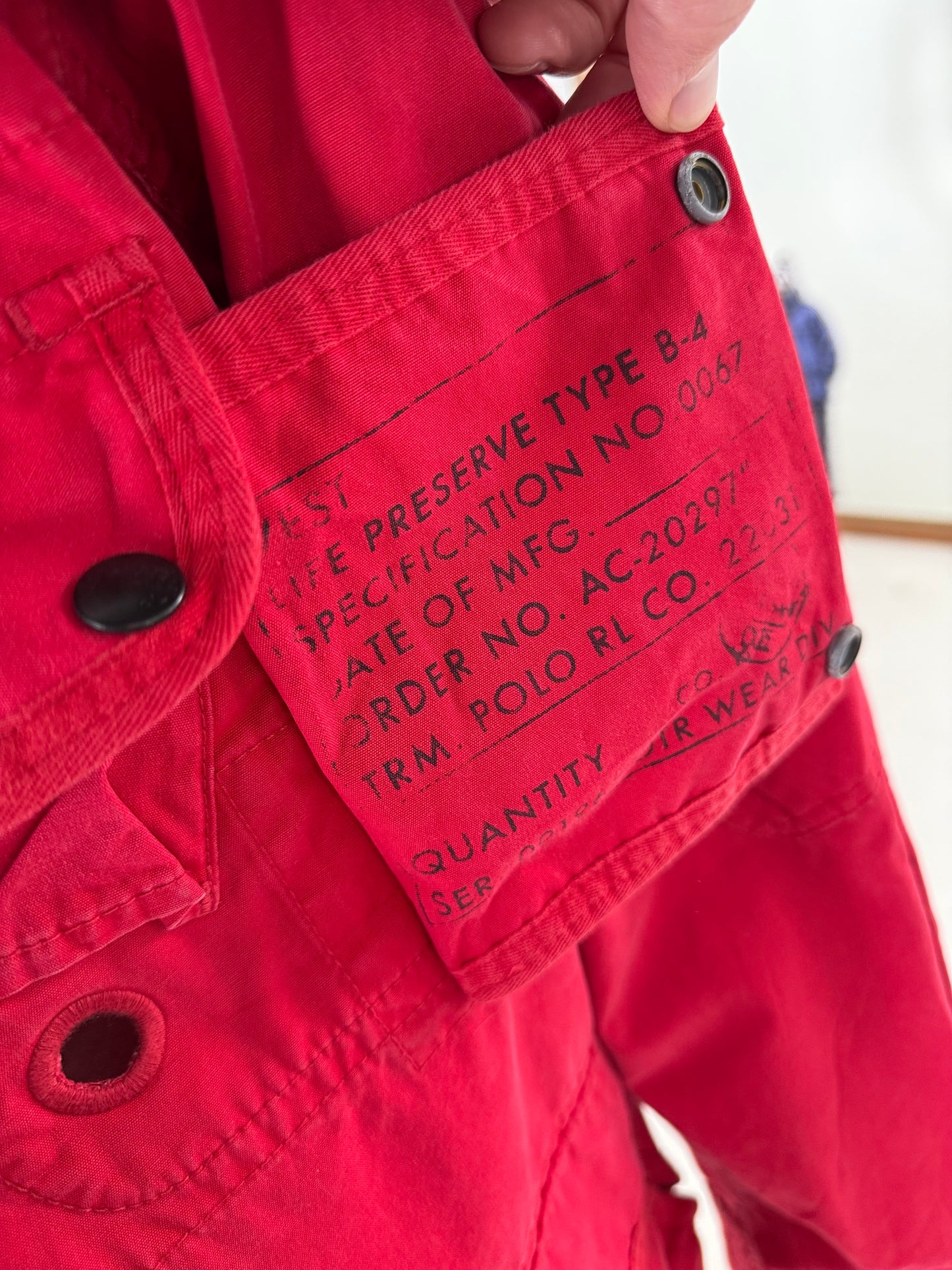 1990s Polo Ralph Lauren ‘US Coast Gaurd’ jacket (Large)