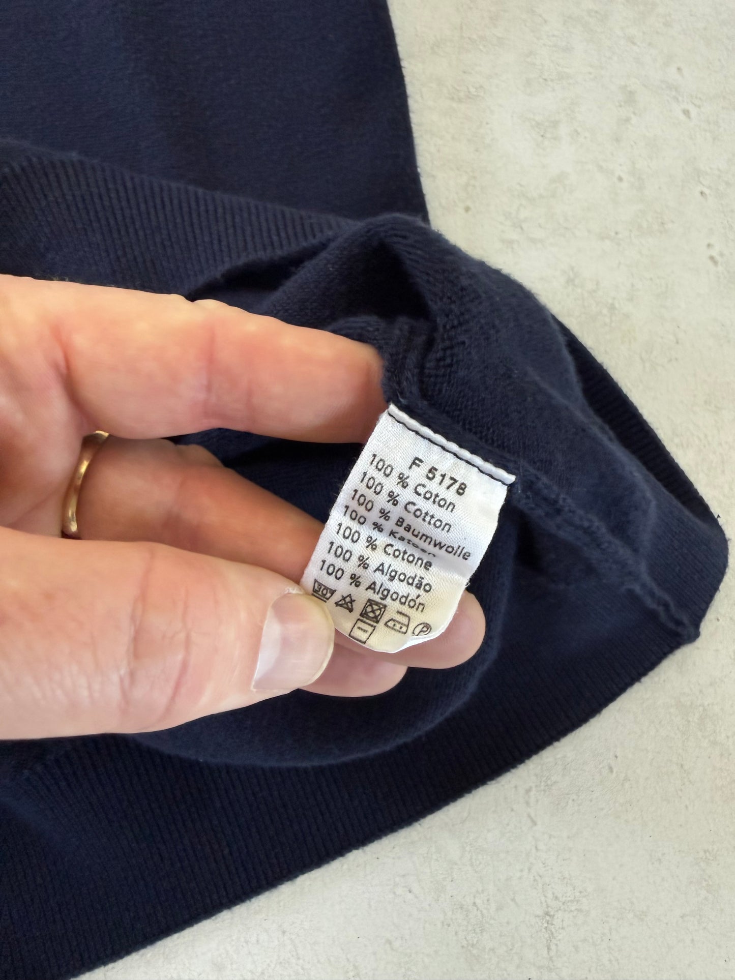 Vintage Lacoste tank top vest (size 6)