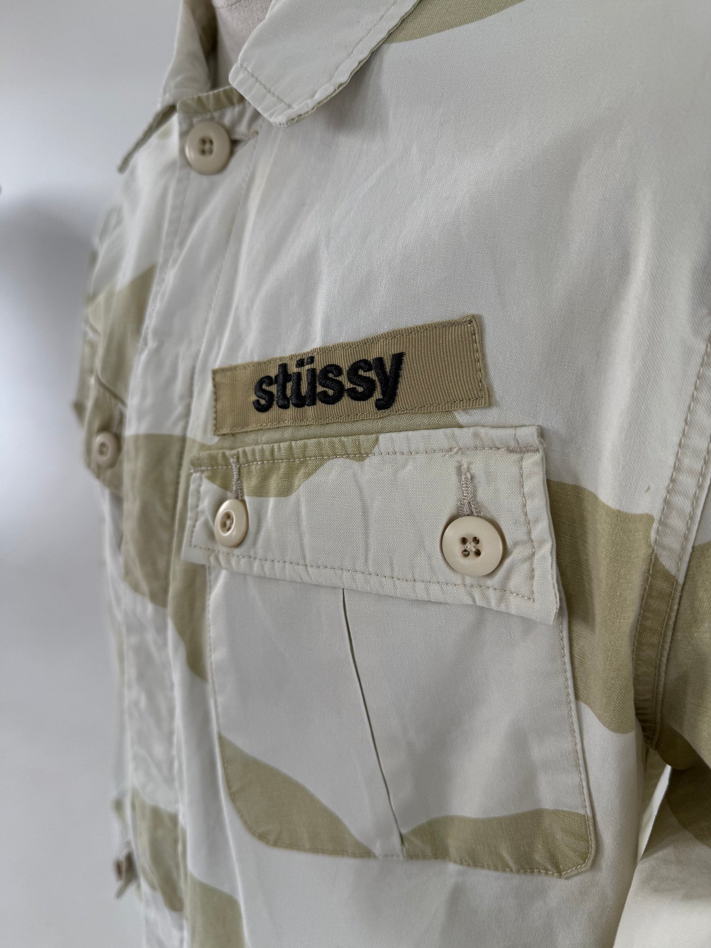 Stussy MFG camo jungle jacket (Medium)