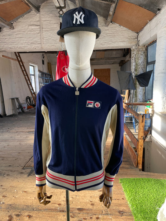 Original 1980s Fila BJ Bjorn Borg Settanta MK1 track jacket - GB40