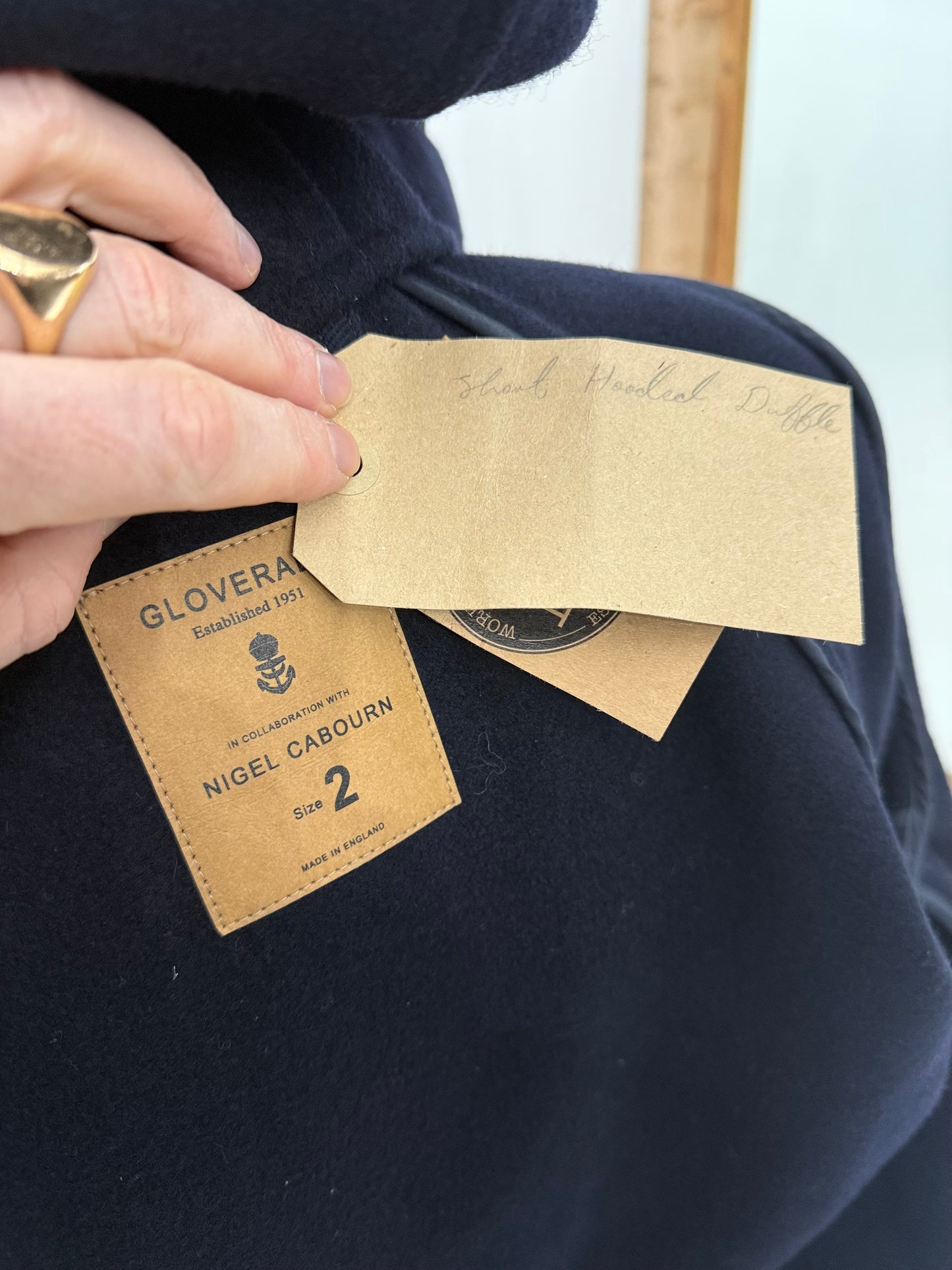 Gloverall X Nigel Cabourn short duffle coat (Size 2 - Medium)
