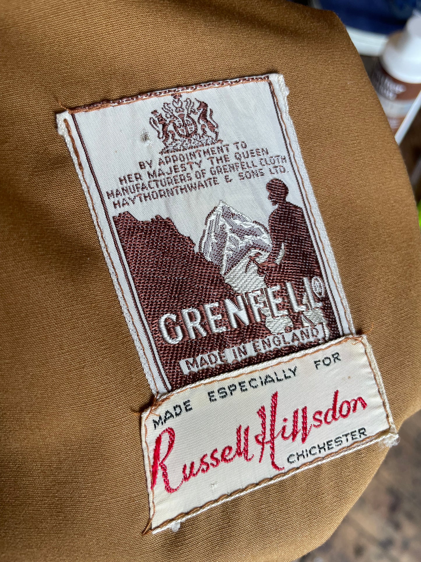 1950s Grenfell shooting jacket