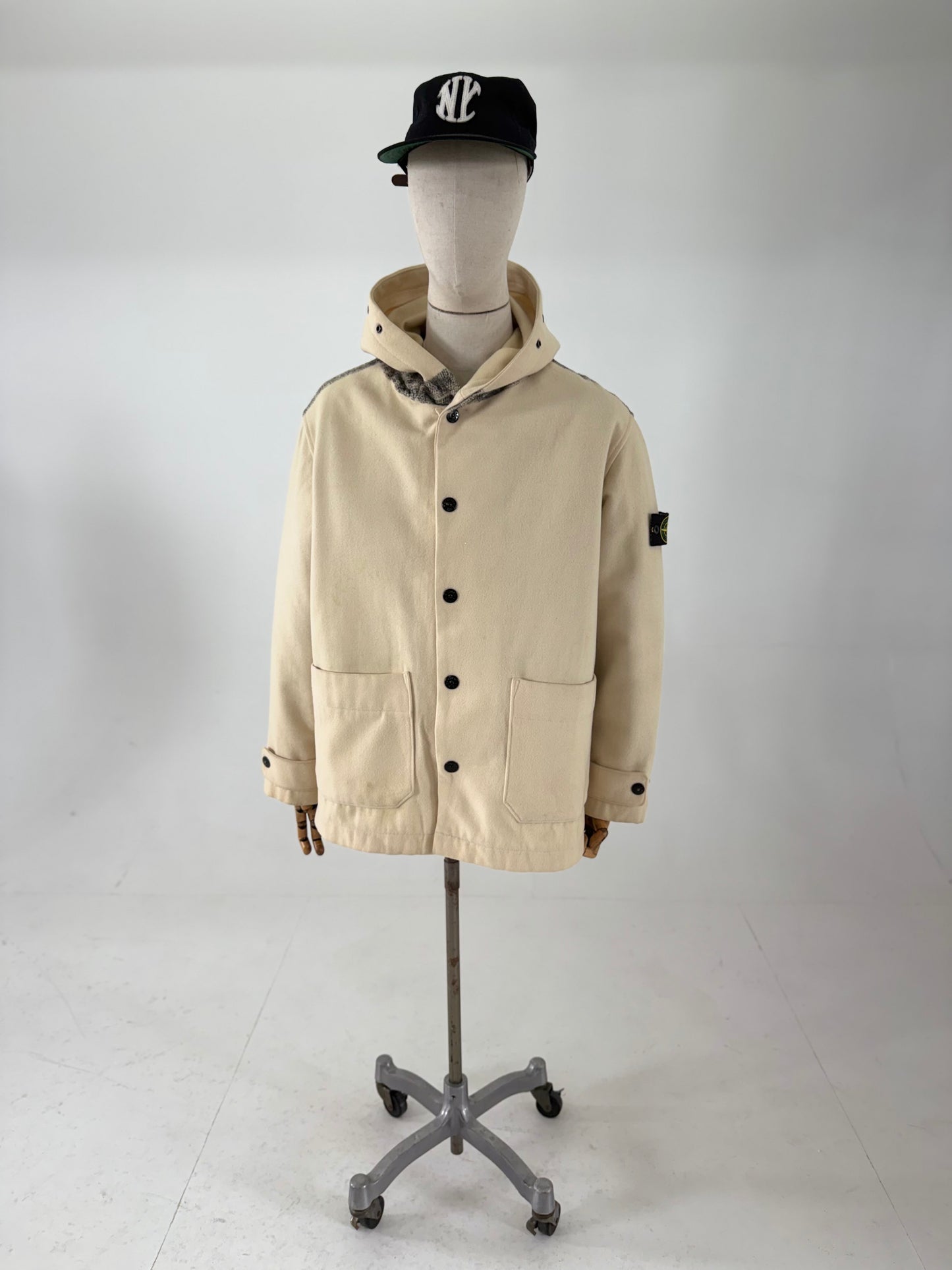 AW00 Stone Island Wool jacket (Medium)