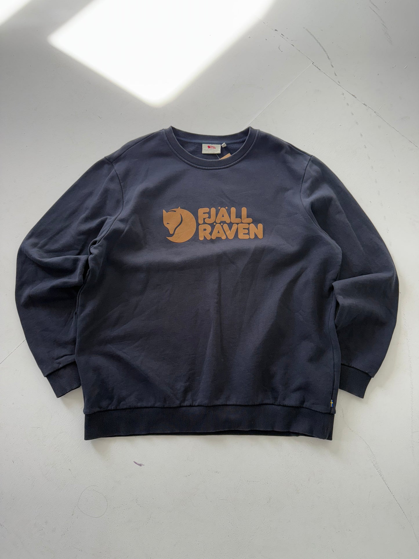 Fjällräven Logo sweater - Navy (XXL)