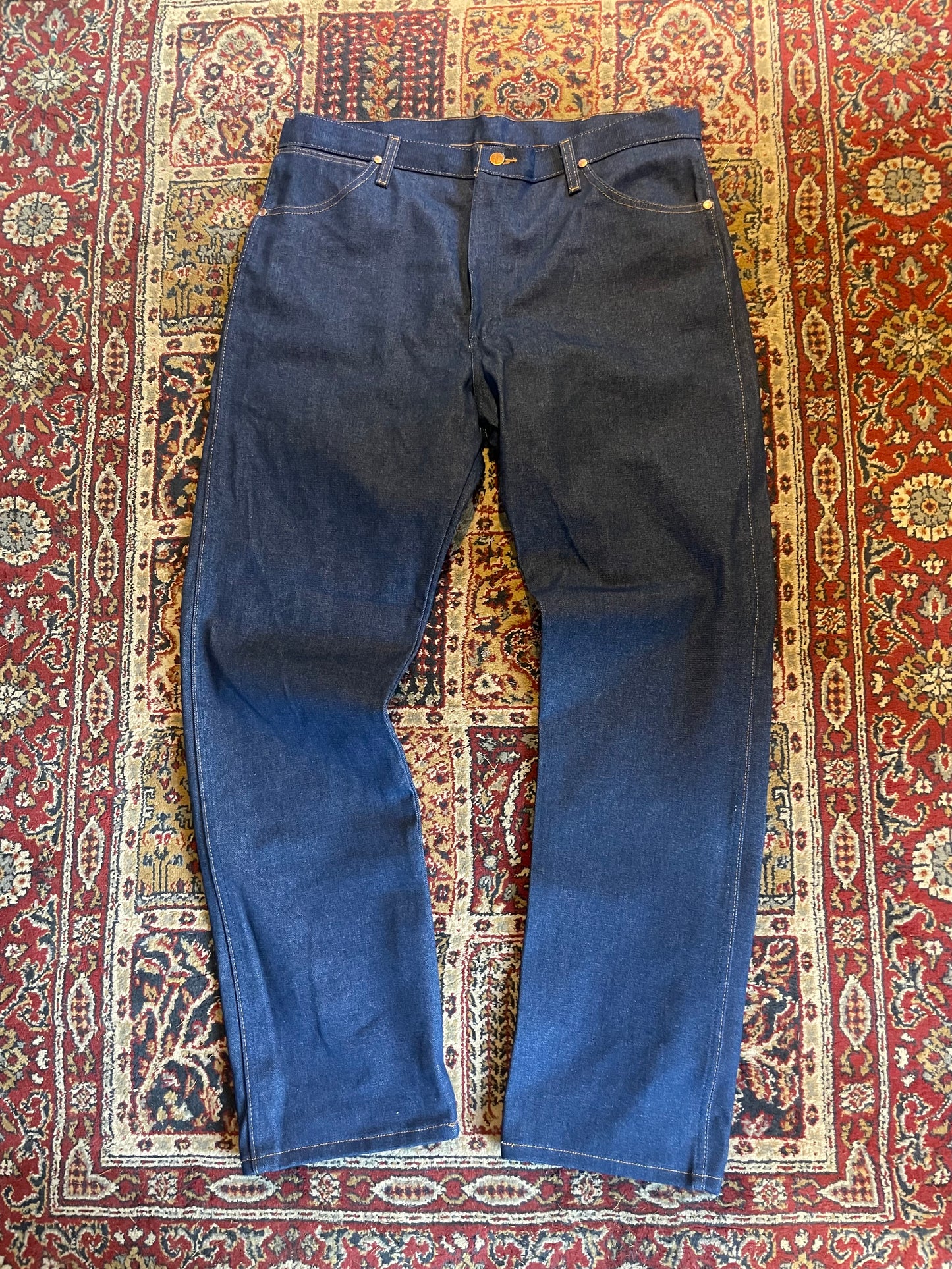 Late 70s Deadstock Wrangler 13MWZ Cowboy jeans 38”