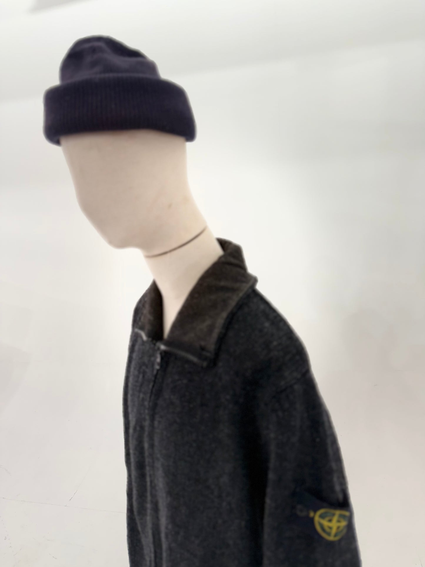 2001 Stone Island Chenille cardigan