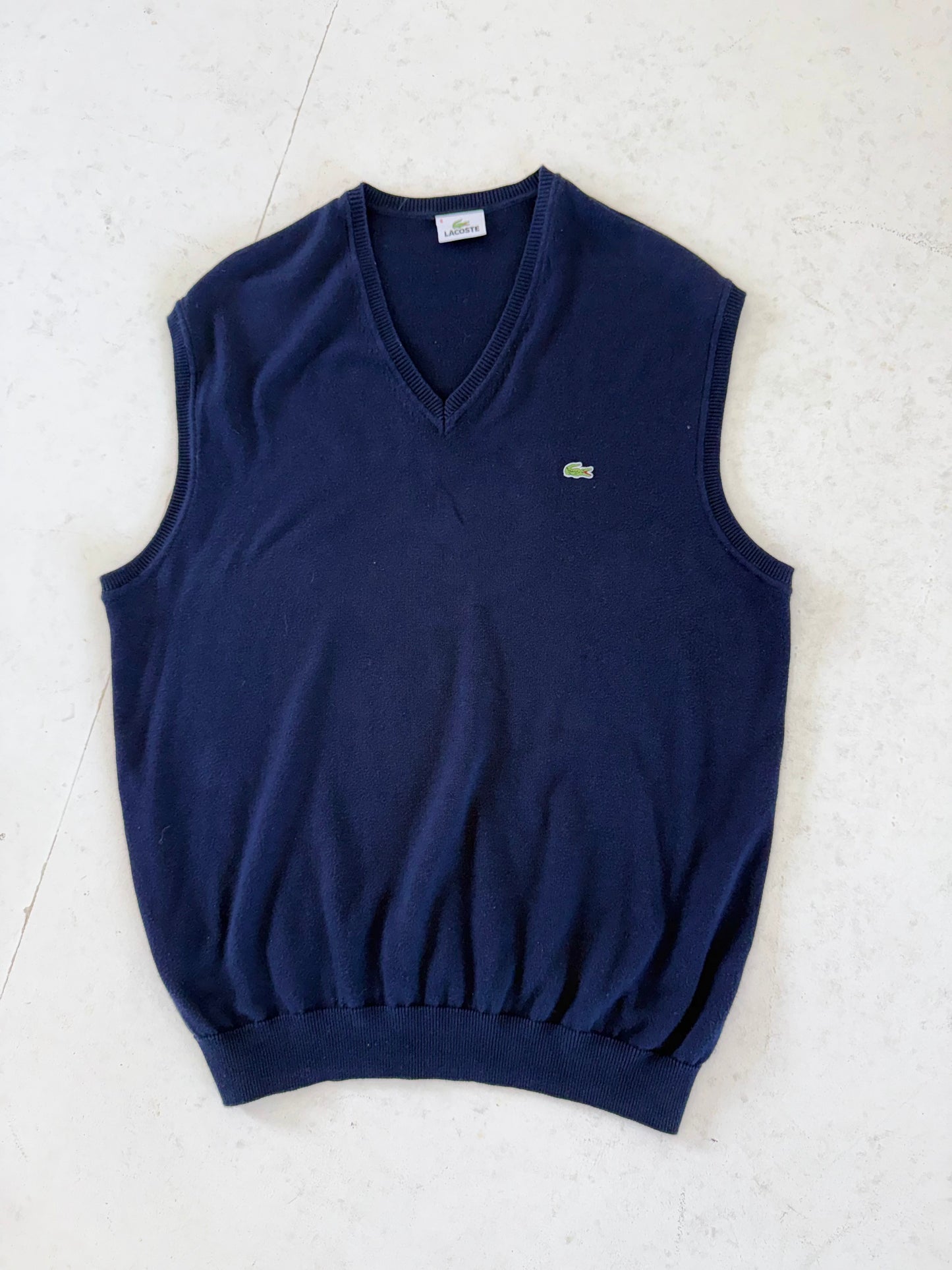 Vintage Lacoste tank top vest (size 6)