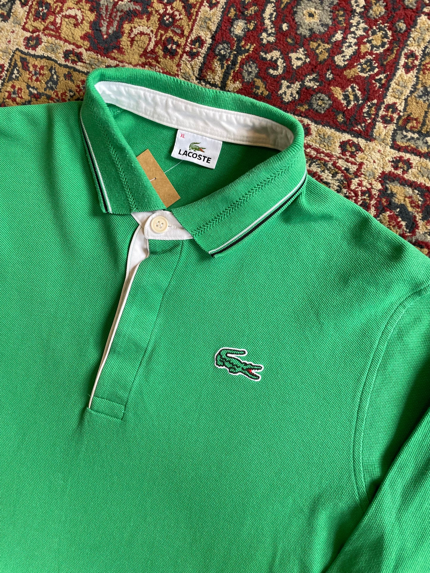 00s Lacoste rugby jersey (XL)