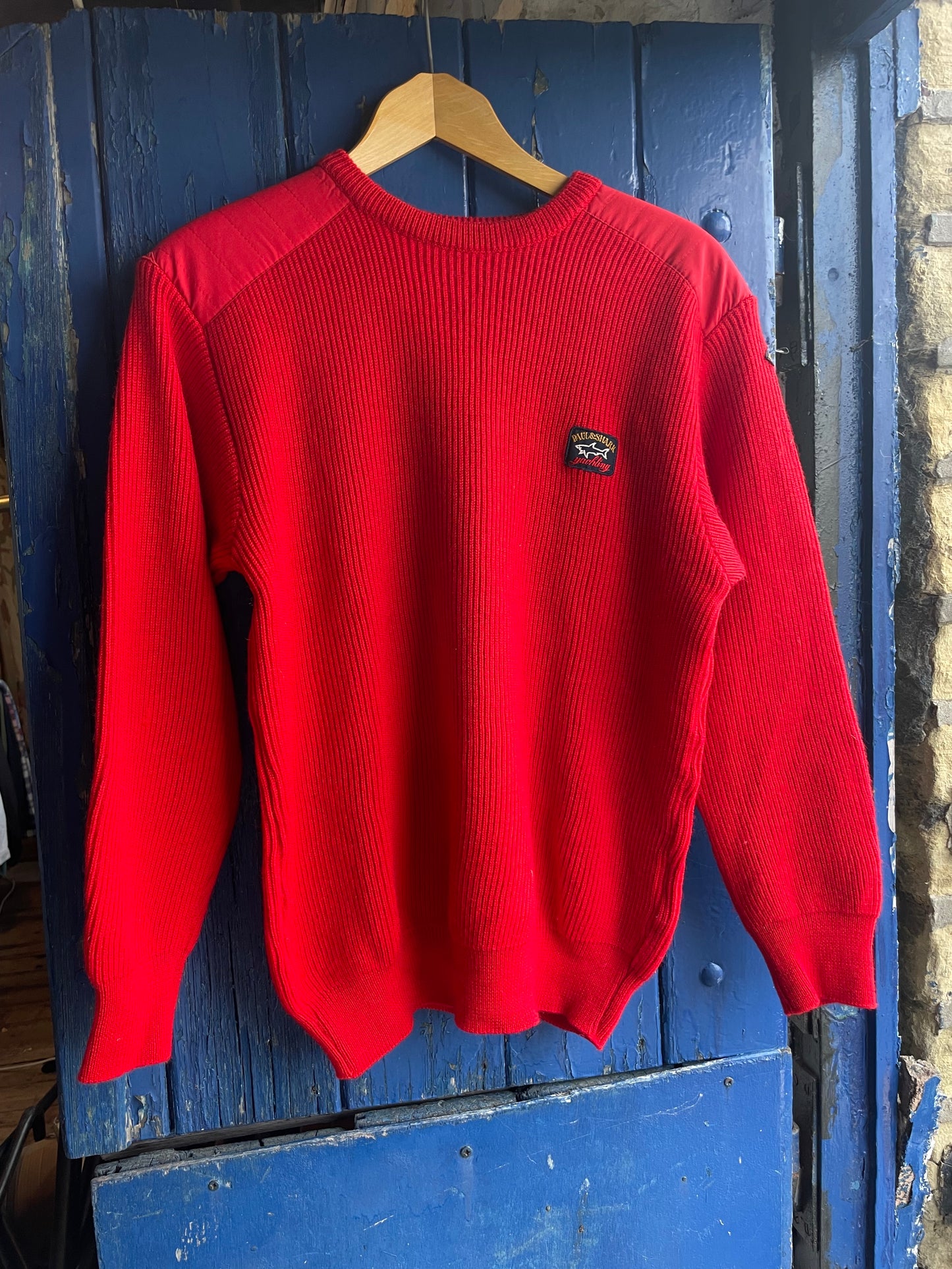 90s Paul & Shark Yachting pure wool jumper (M)