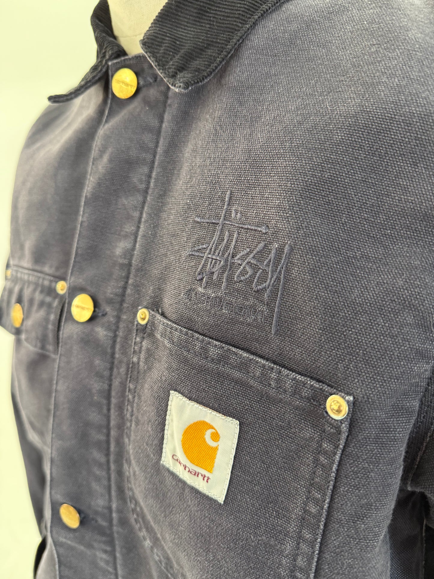 Rare Carhartt x Stüssy chore jacket (M)