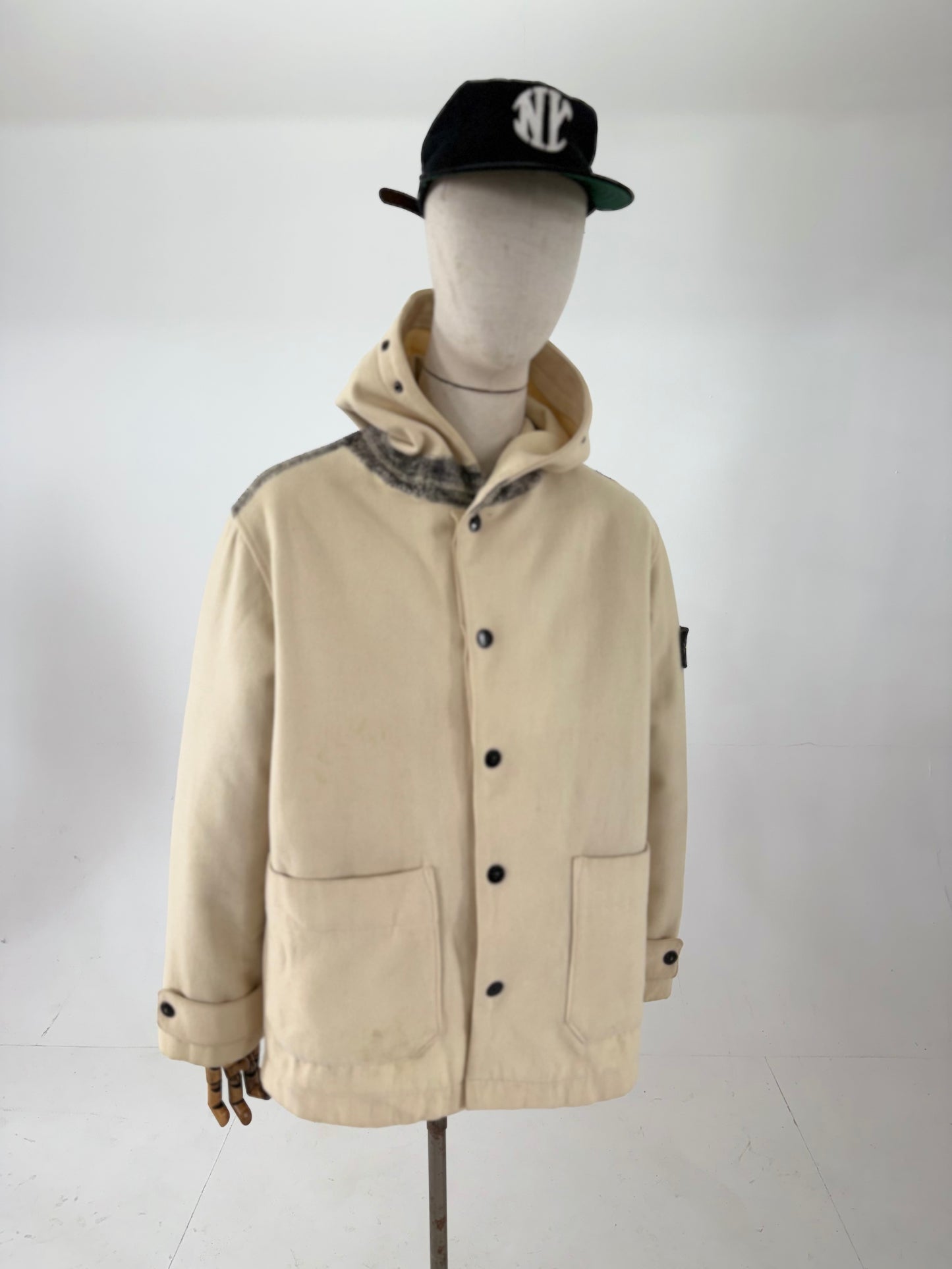 AW00 Stone Island Wool jacket (Medium)