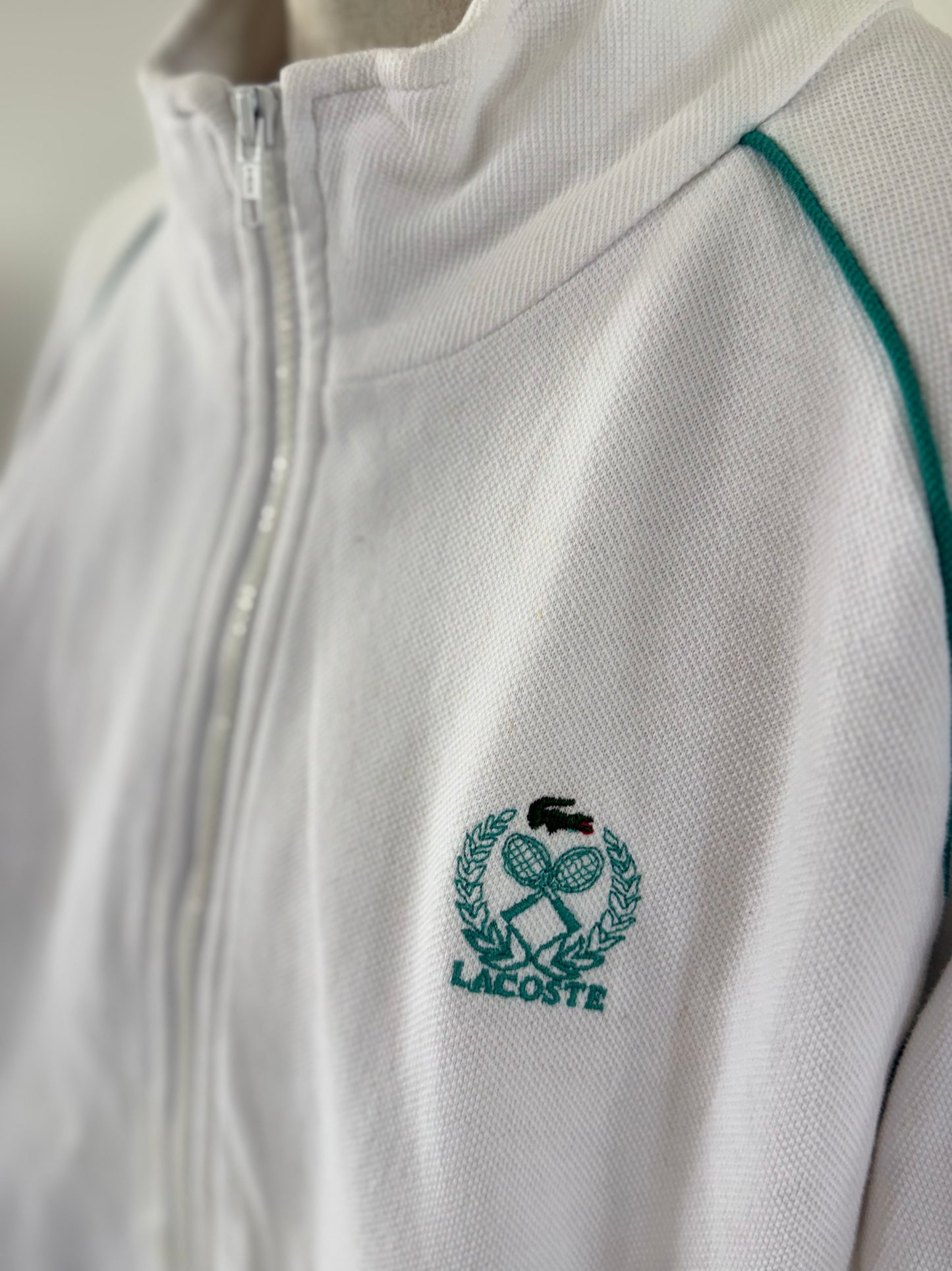 Izod Lacoste pique cotton track jacket (Large)