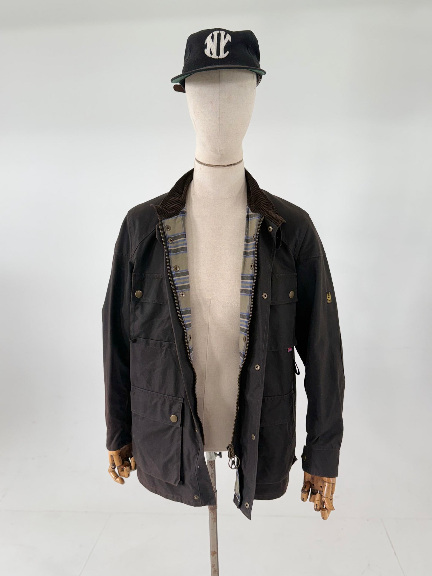 Vintage Belstaff Roadmaster waxed jacket (Medium)