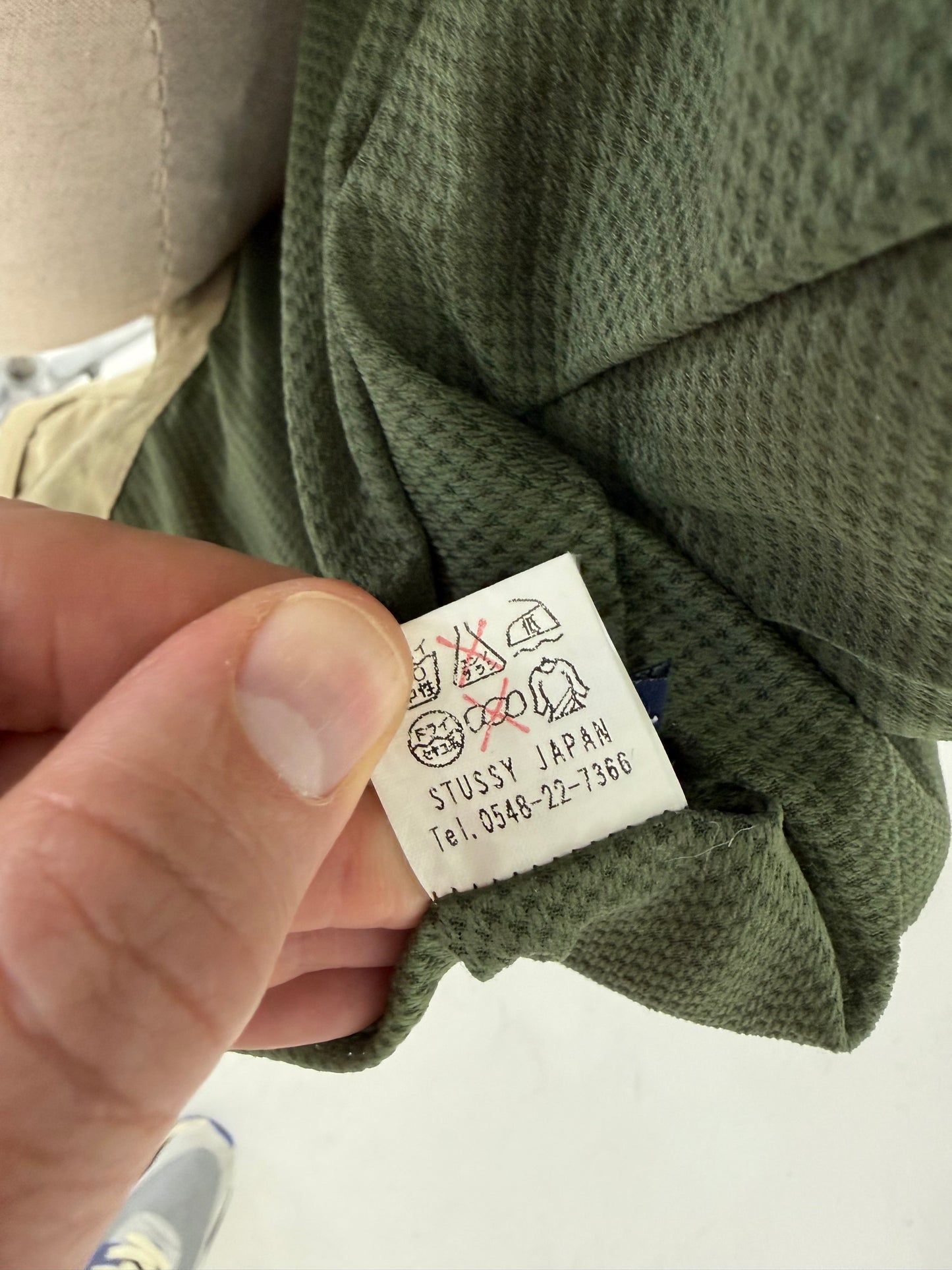 Vintage 90s Stüssy Japan M65 field jacket Large