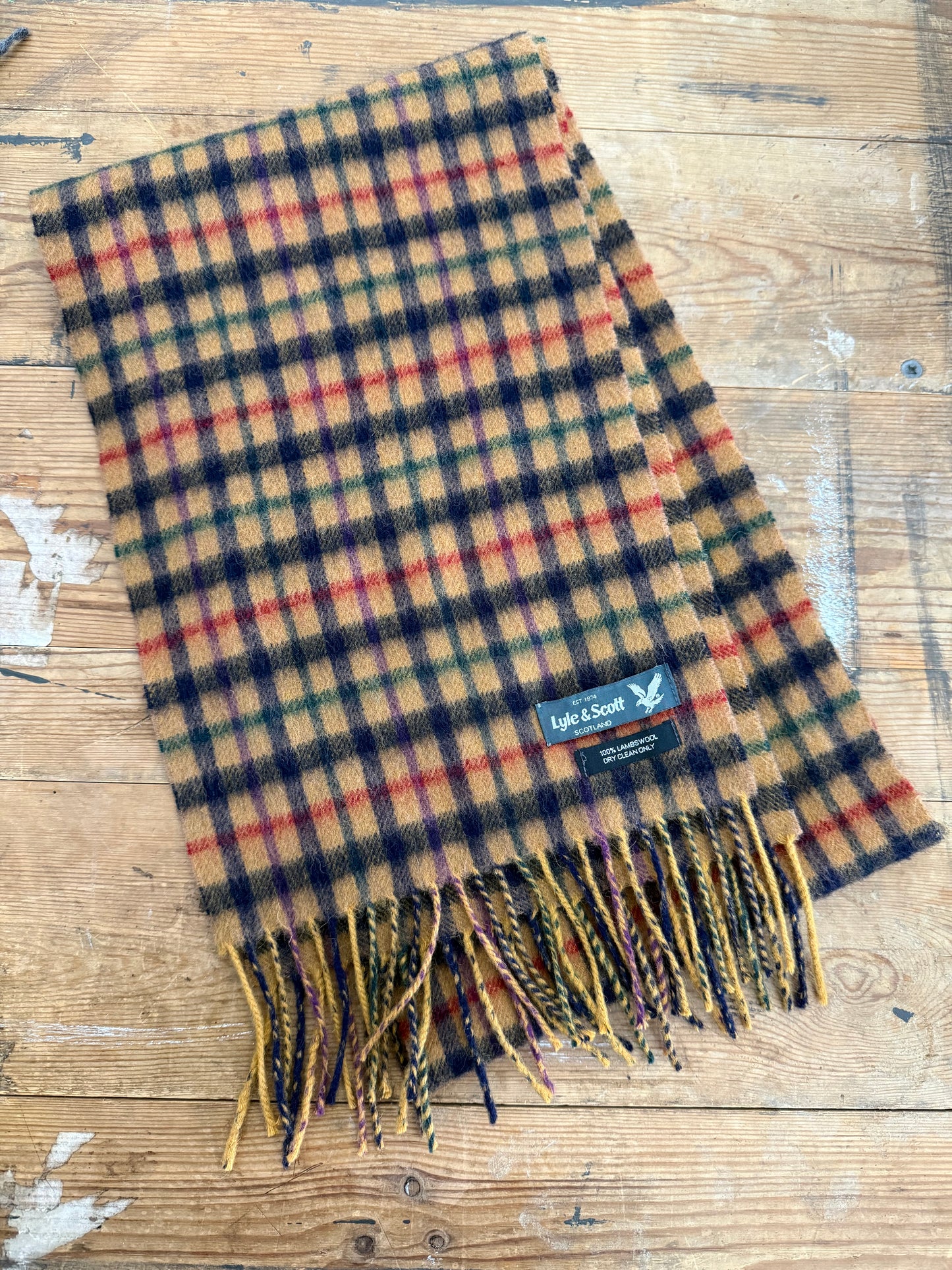 Lyle & Scott 100% Lambswool scarf