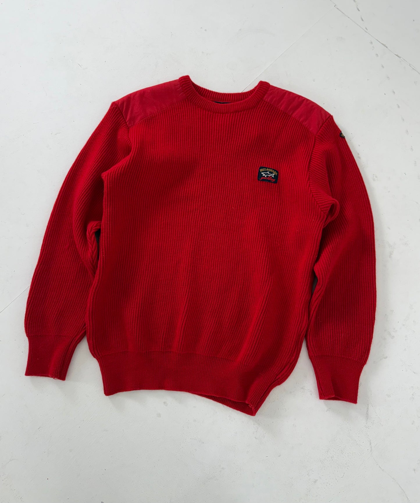 90s Paul & Shark Yachting pure wool jumper (M)