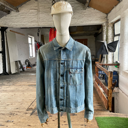 2010 Levi’s 75420 02 201 type 1 red tab denim jacket