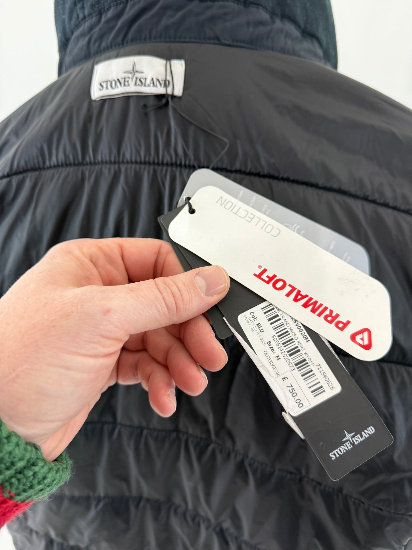 AW 19 Stone Island Micro Reps Primaloft parka - Medium