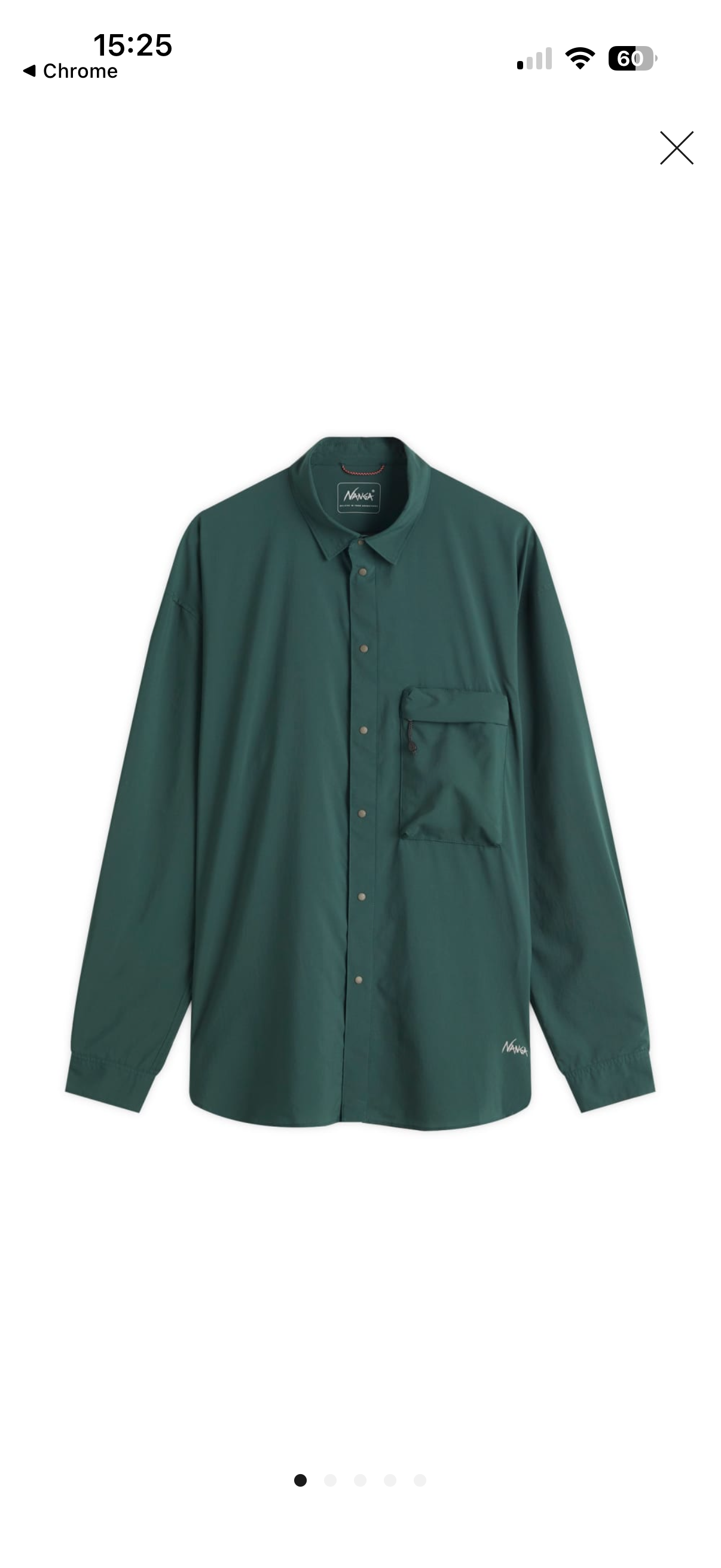 Nanga Excursion shirt (L)