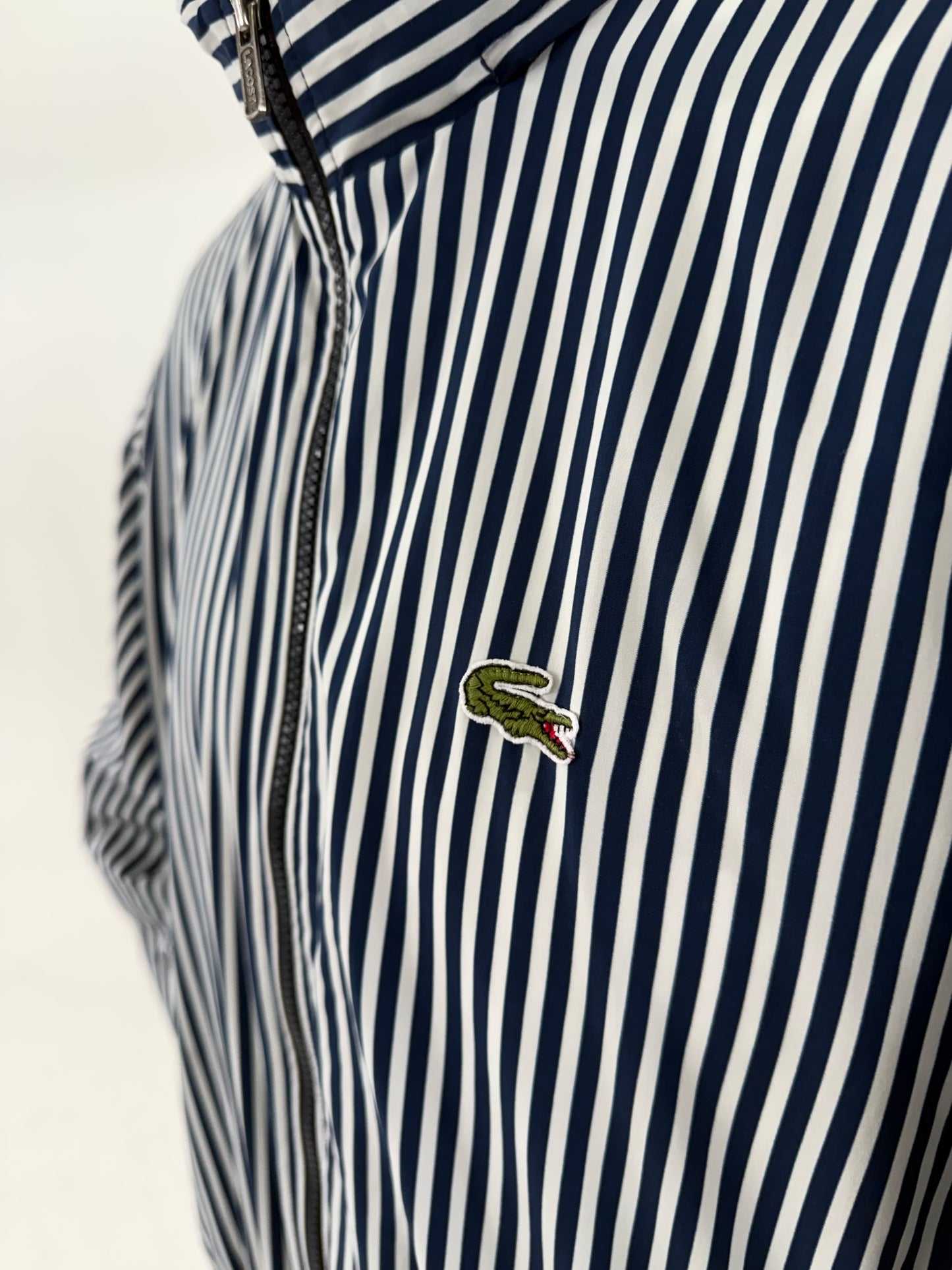1980s Chemise Lacoste ‘Andy Pandy’ candy stripe jacket (size 5)