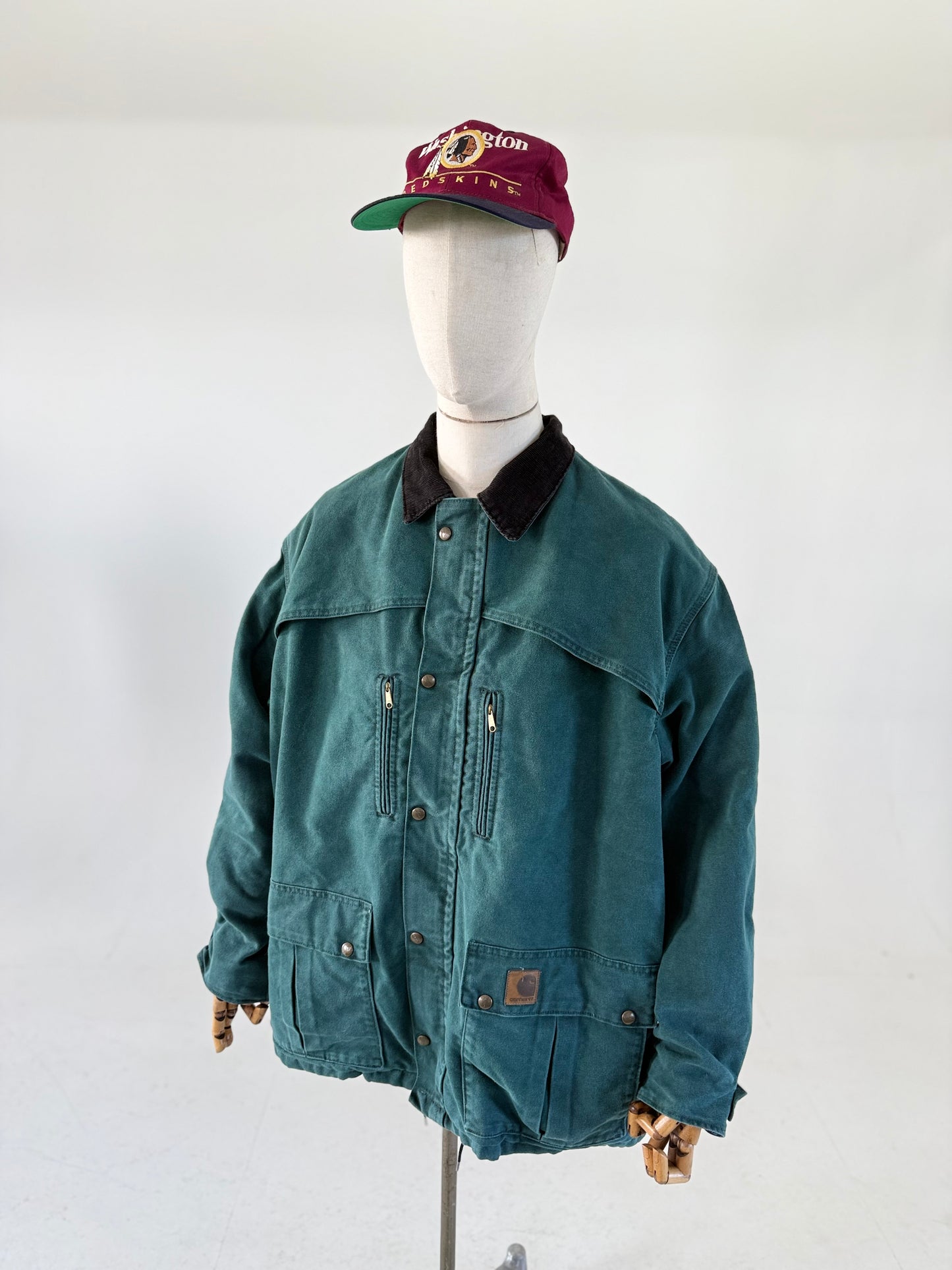 1990s Carhartt C10 Barn jacket Heritage Green (XL)