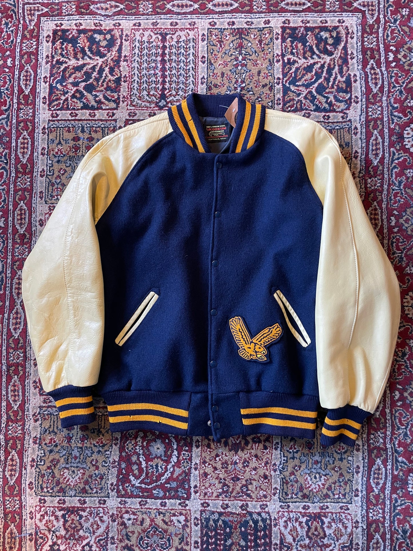 Vintage Skookum Letterman varsity jacket - 46 (XL)