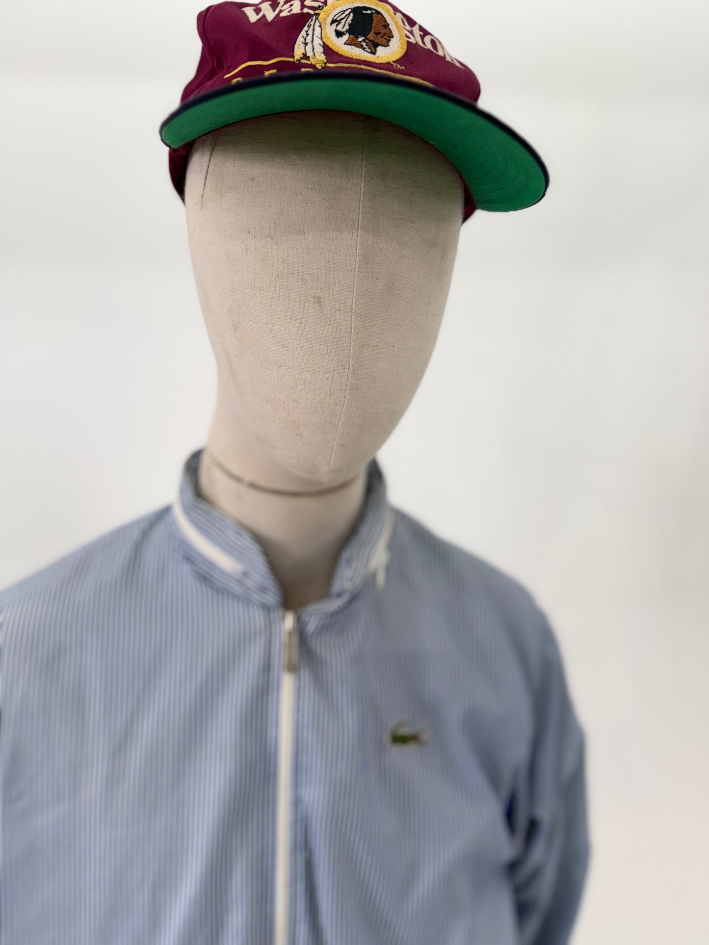 1980s Chemise Lacoste candy stripe jacket (size 4)