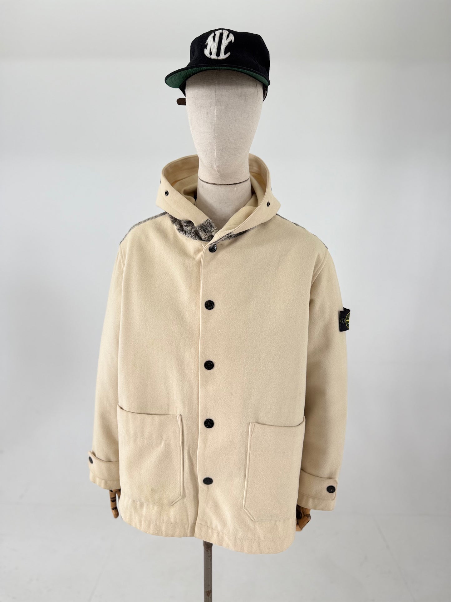 AW00 Stone Island Wool jacket (Medium)