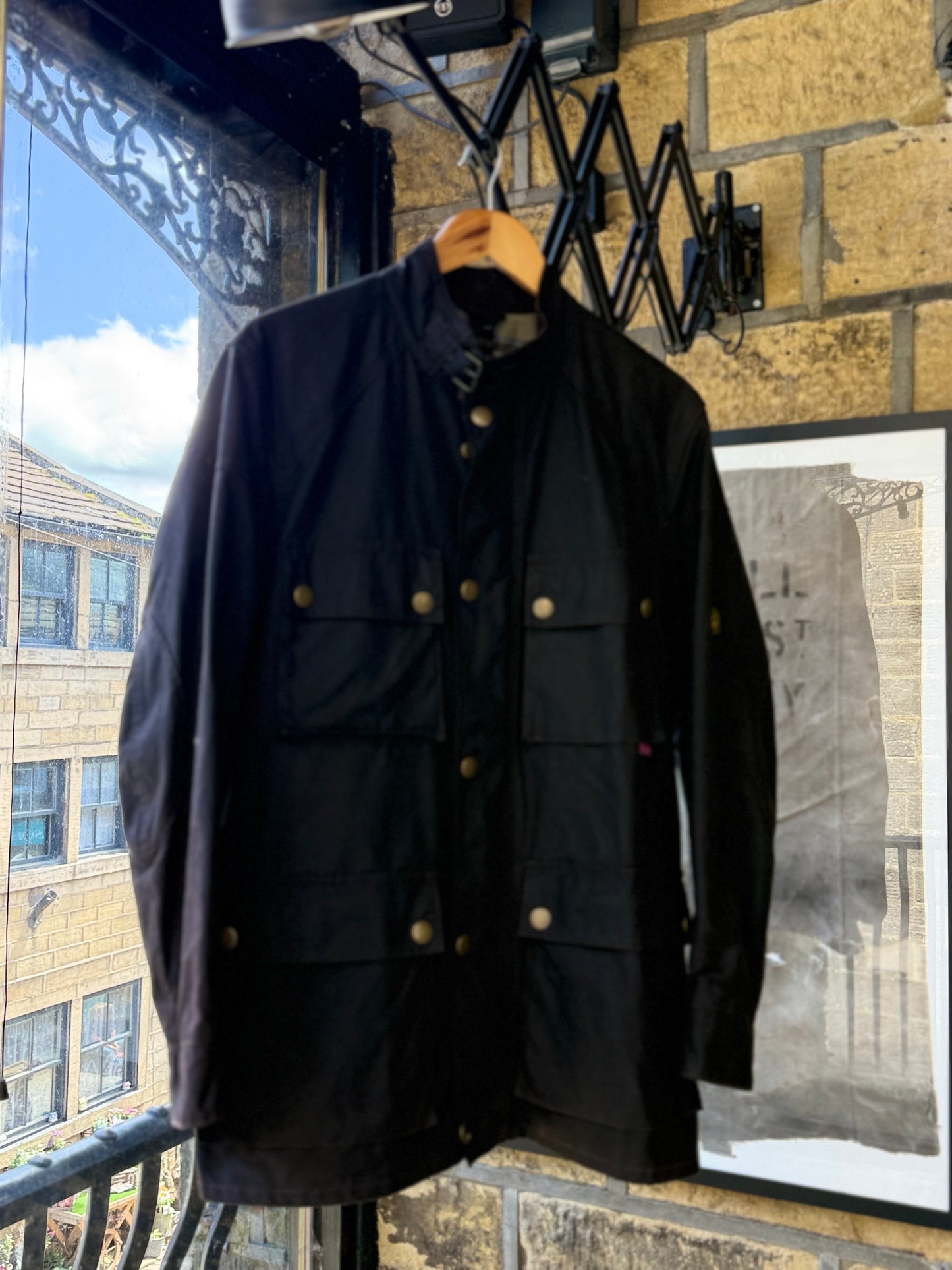 Vintage Belstaff Roadmaster waxed jacket (Medium)