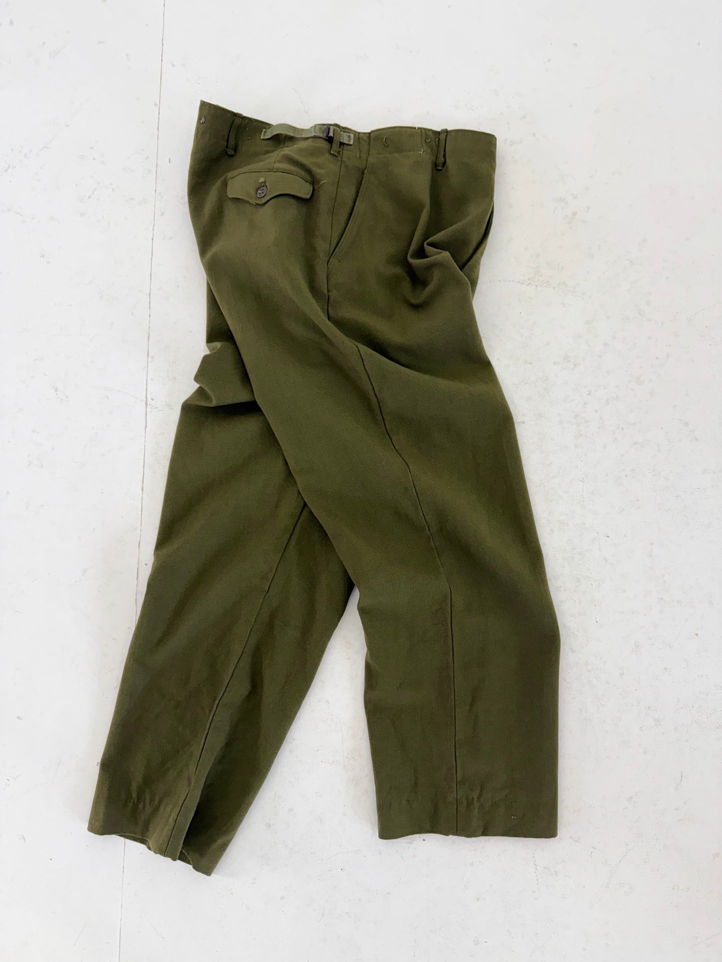 Vintage 1951 US Army M-1952 wool field trousers Large Regular unissued Korean War