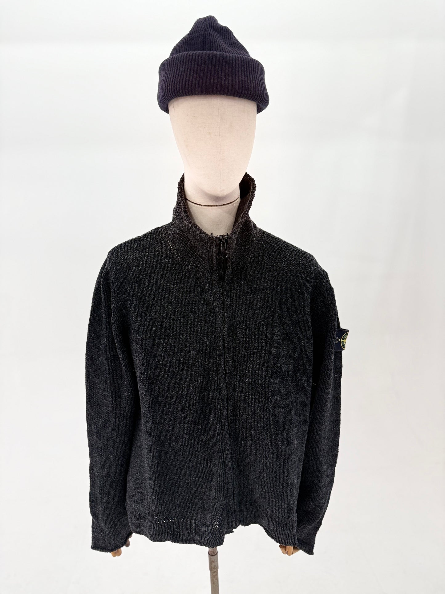 2001 Stone Island Chenille cardigan