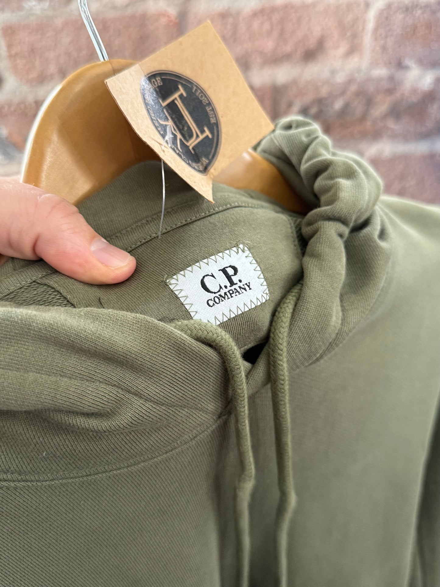 C.P Company olive green hoodie (XXL)