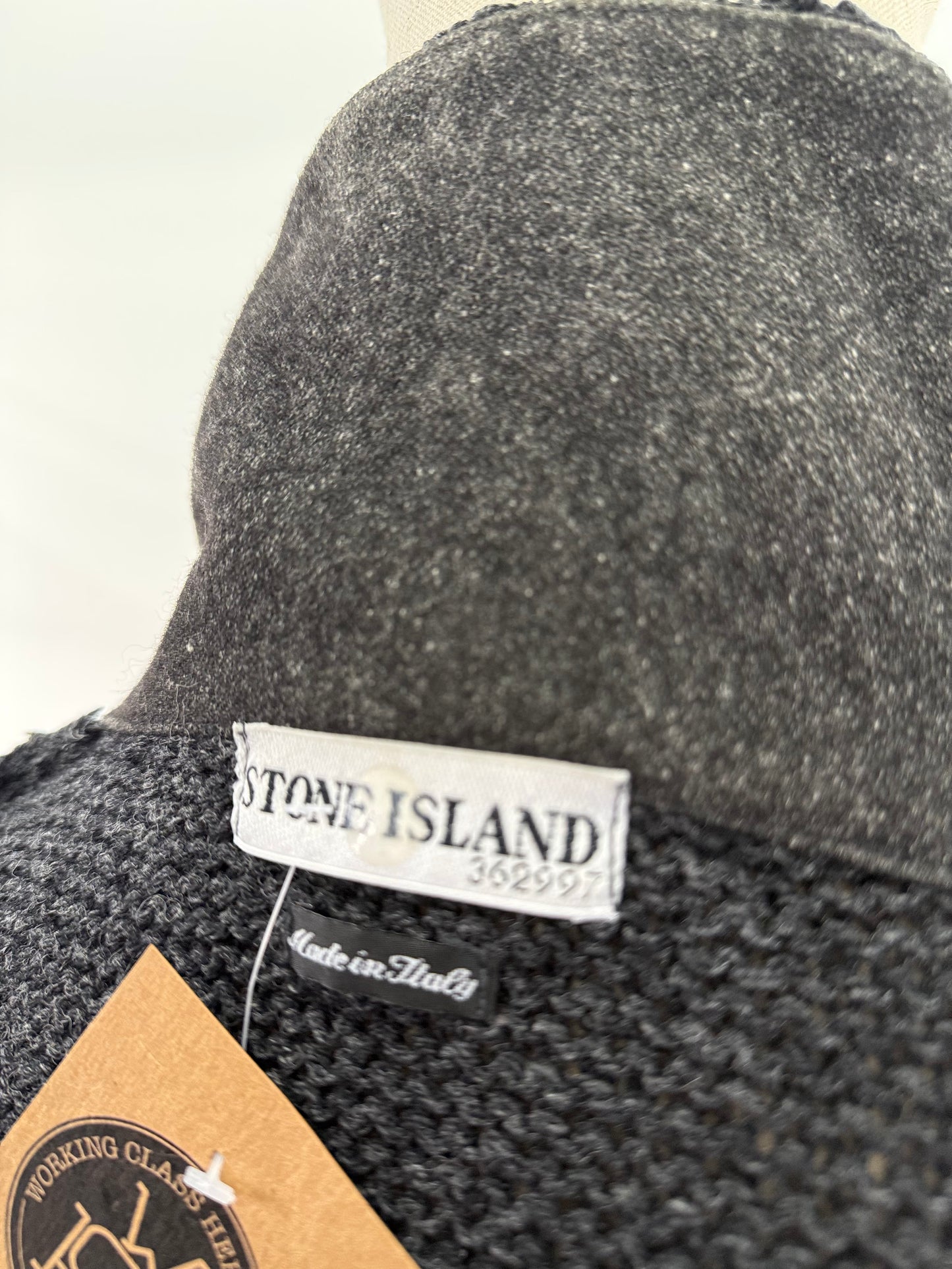 2001 Stone Island Chenille cardigan