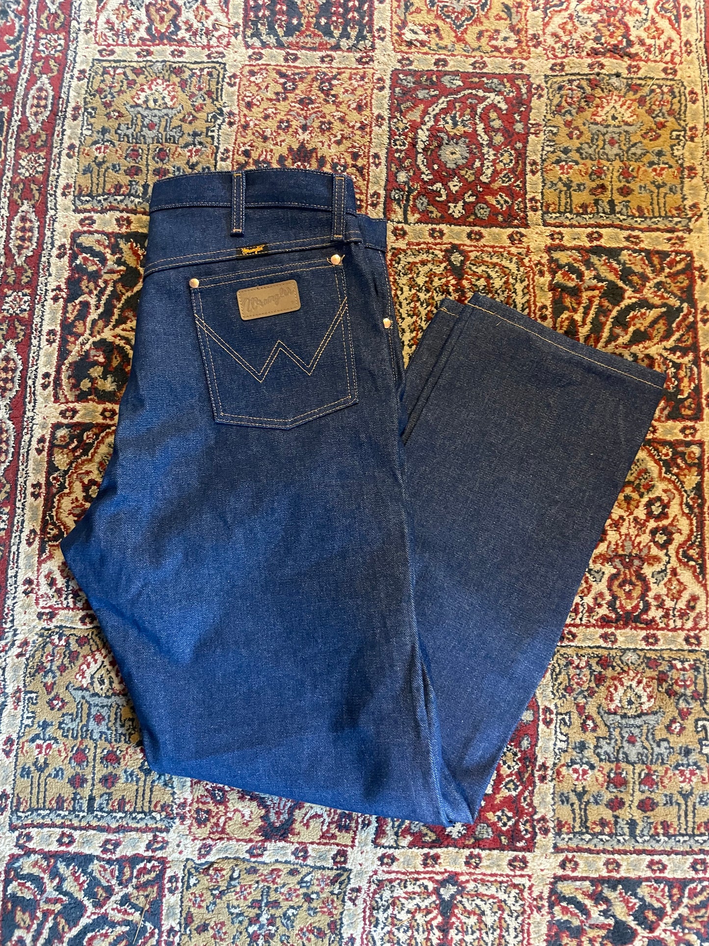 Late 70s Deadstock Wrangler 13MWZ Cowboy jeans 38”