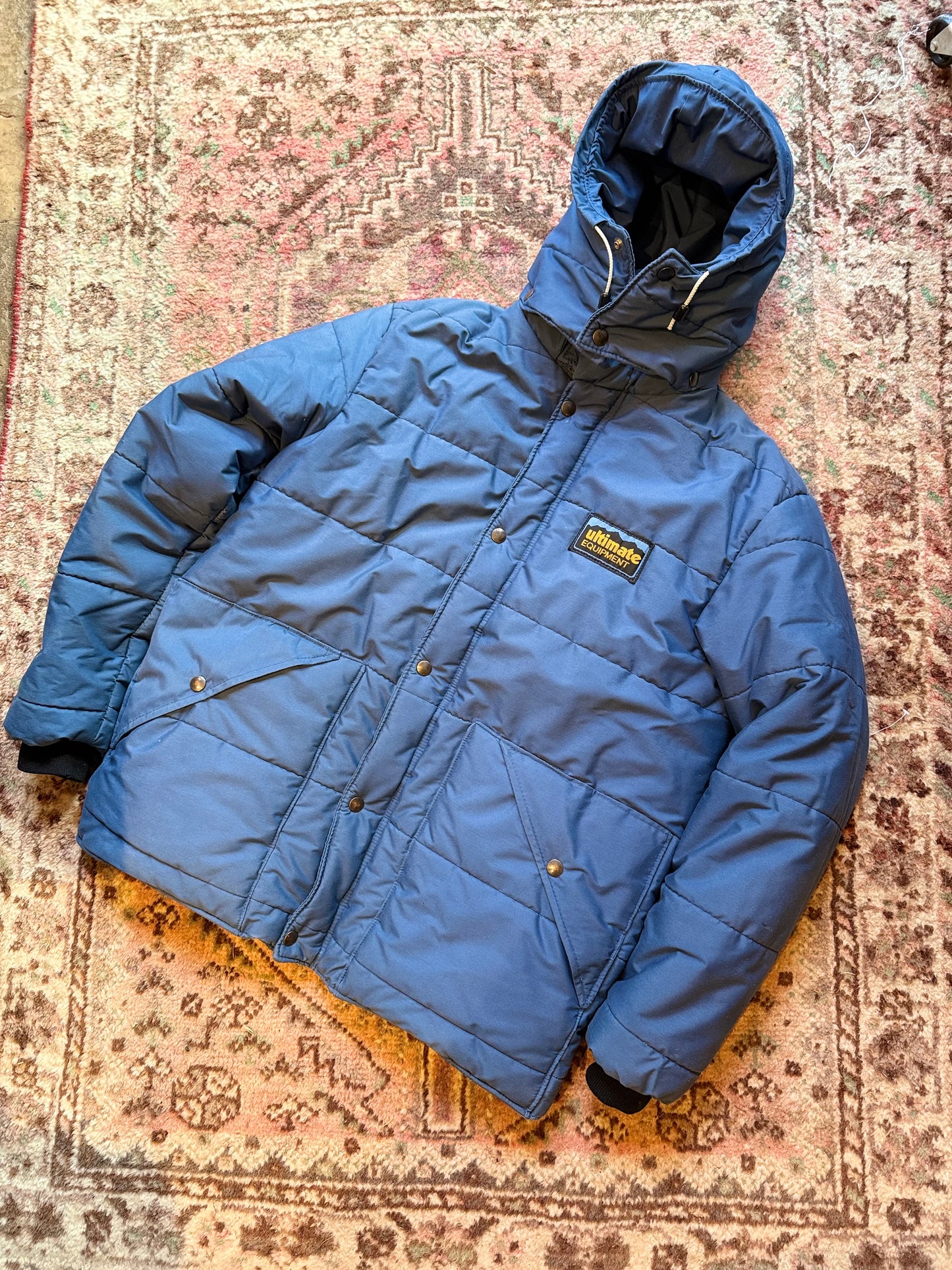 1980s Ultimate Equipment bubble jacket- Medium