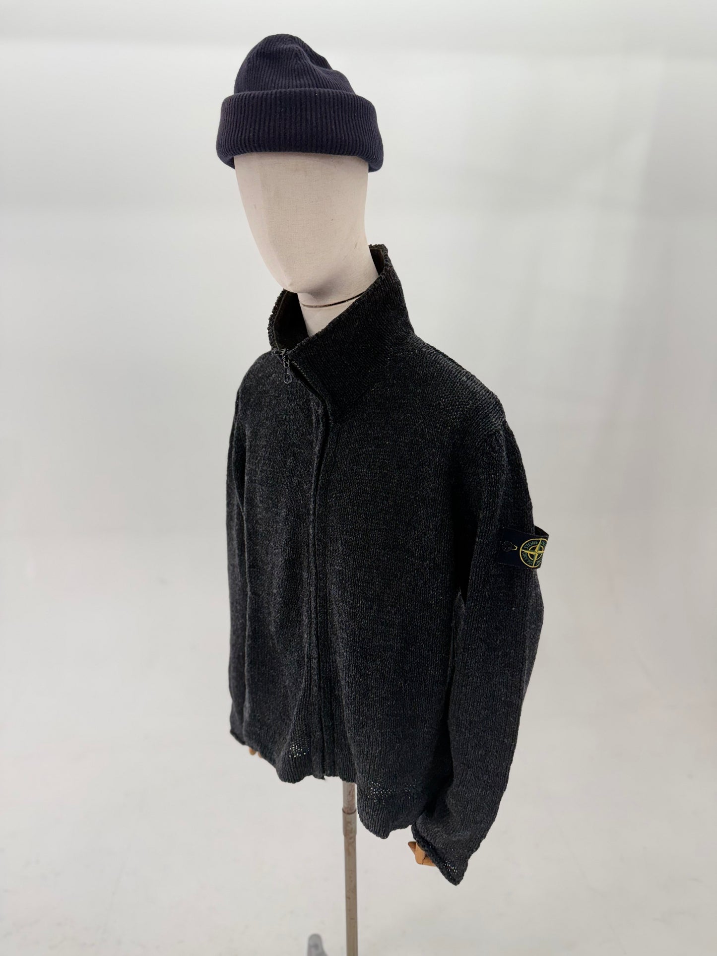 2001 Stone Island Chenille cardigan