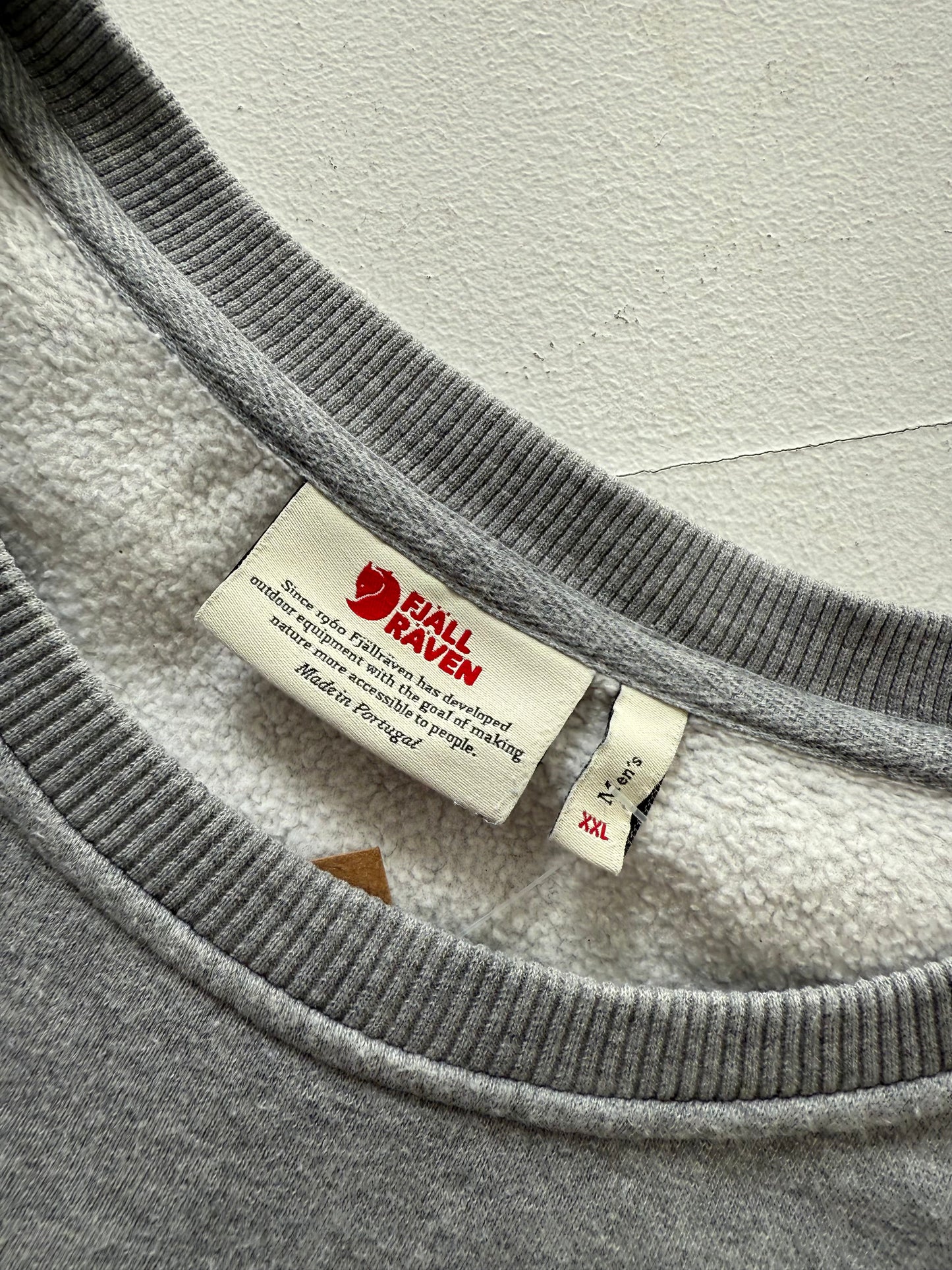 Fjällräven Logo sweater - Grey (XXL)