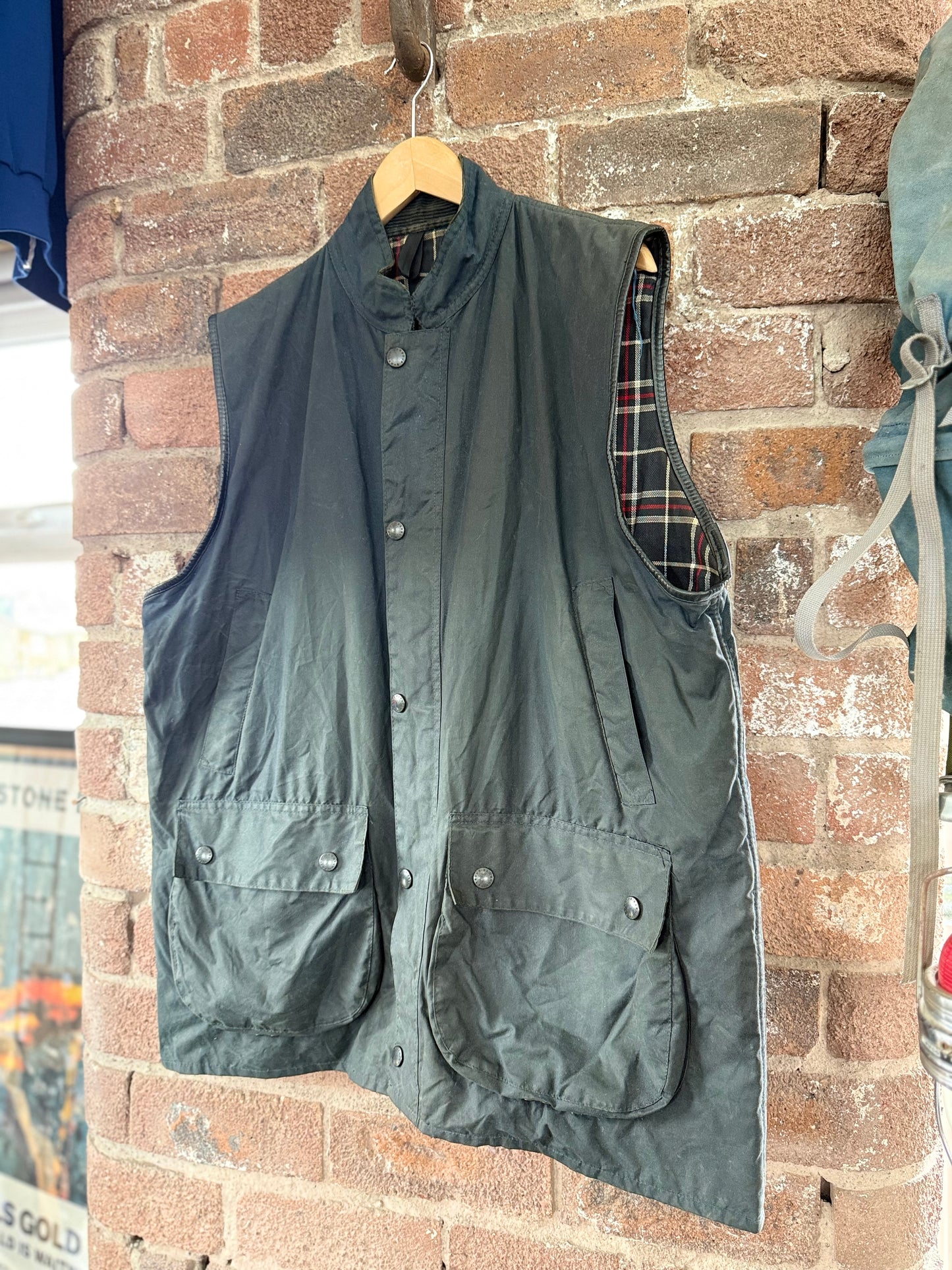 Vintage 1995 Barbour Westmoorland Gilet Vest XL