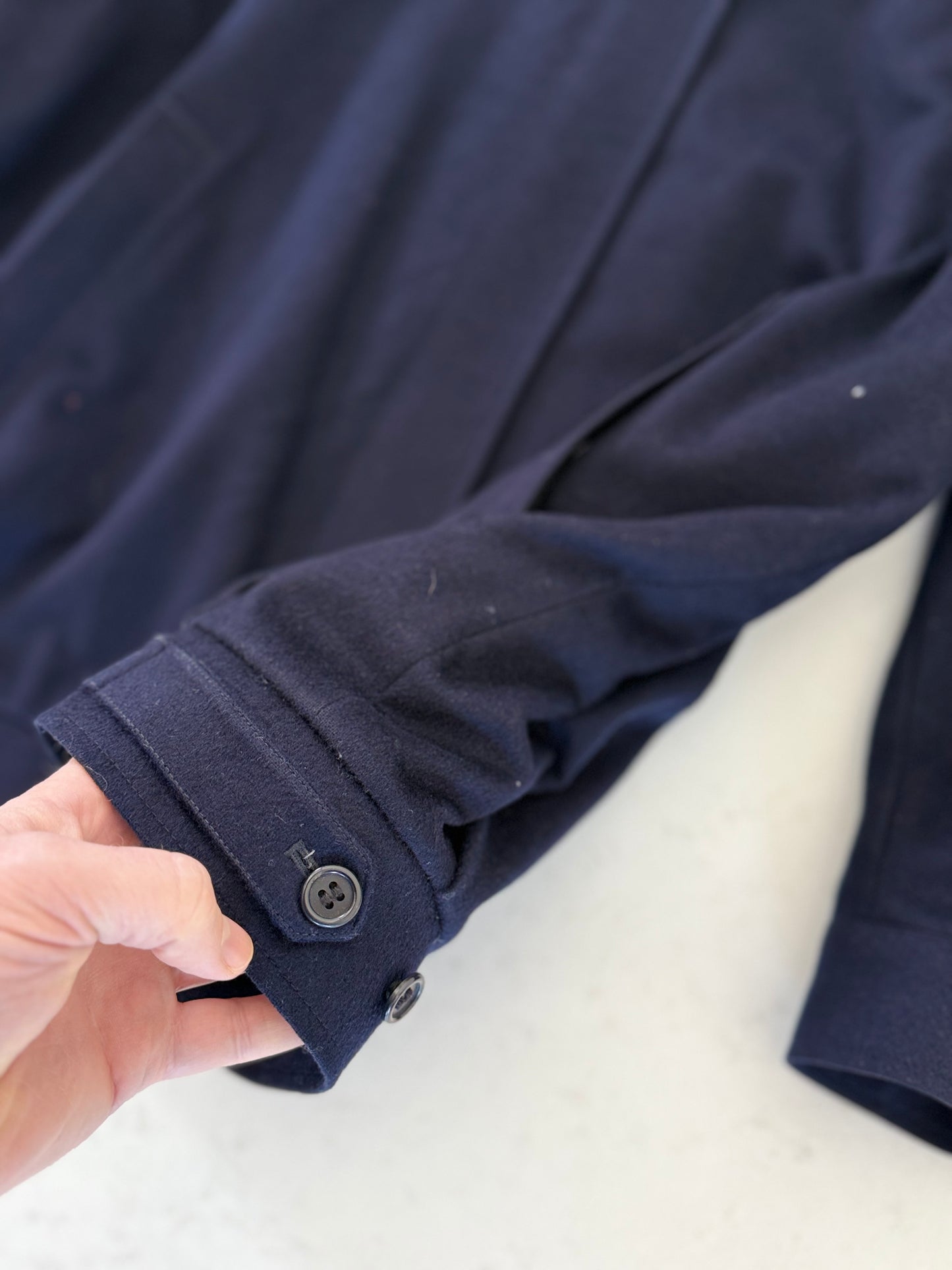 Early 90s Burberry Prorsum wool Alpaca mix Harrington bomber jacket - UK 10 (Ladies)