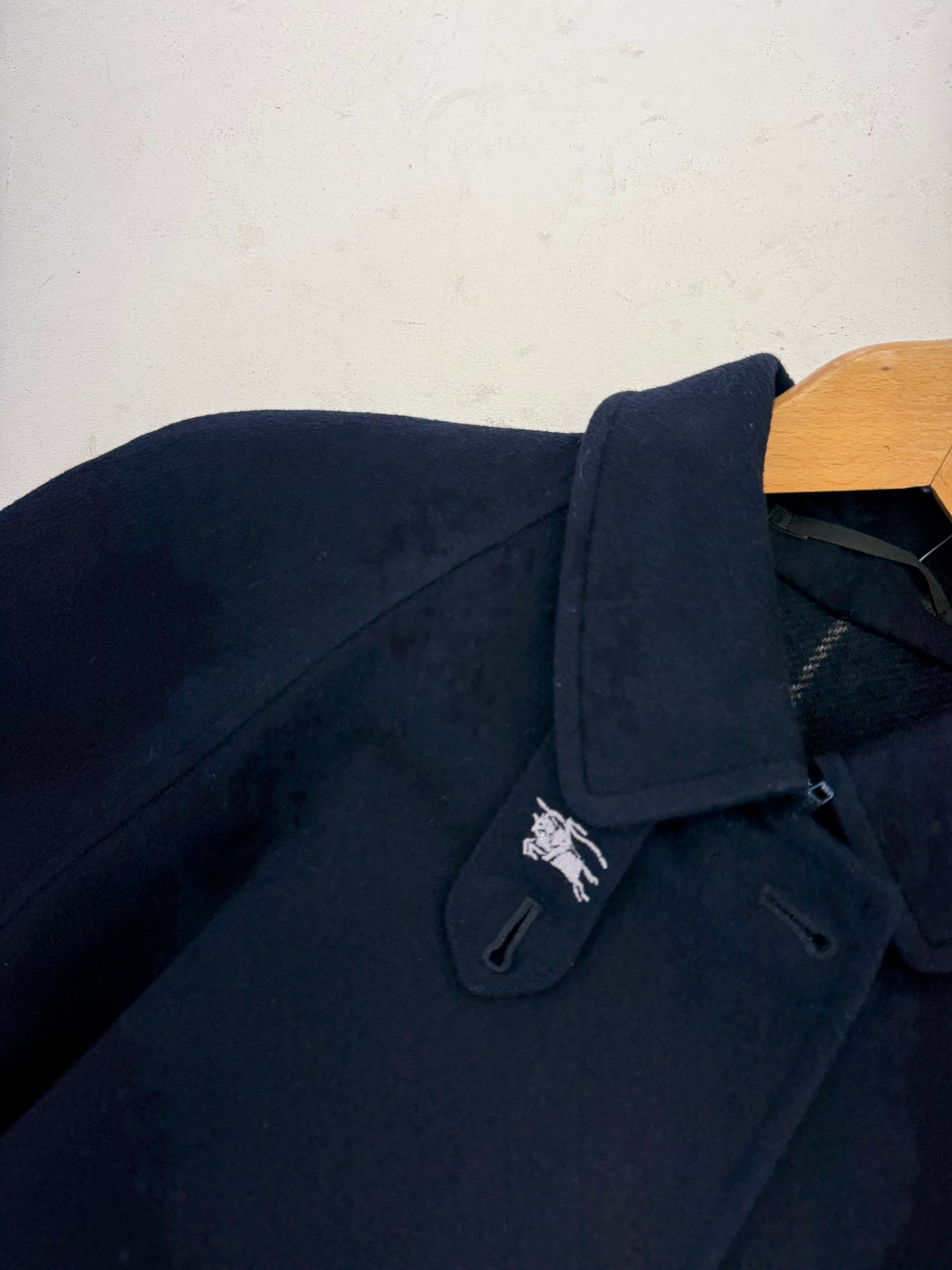 Early 90s Burberry Prorsum wool Alpaca mix Harrington bomber jacket - UK 10 (Ladies)