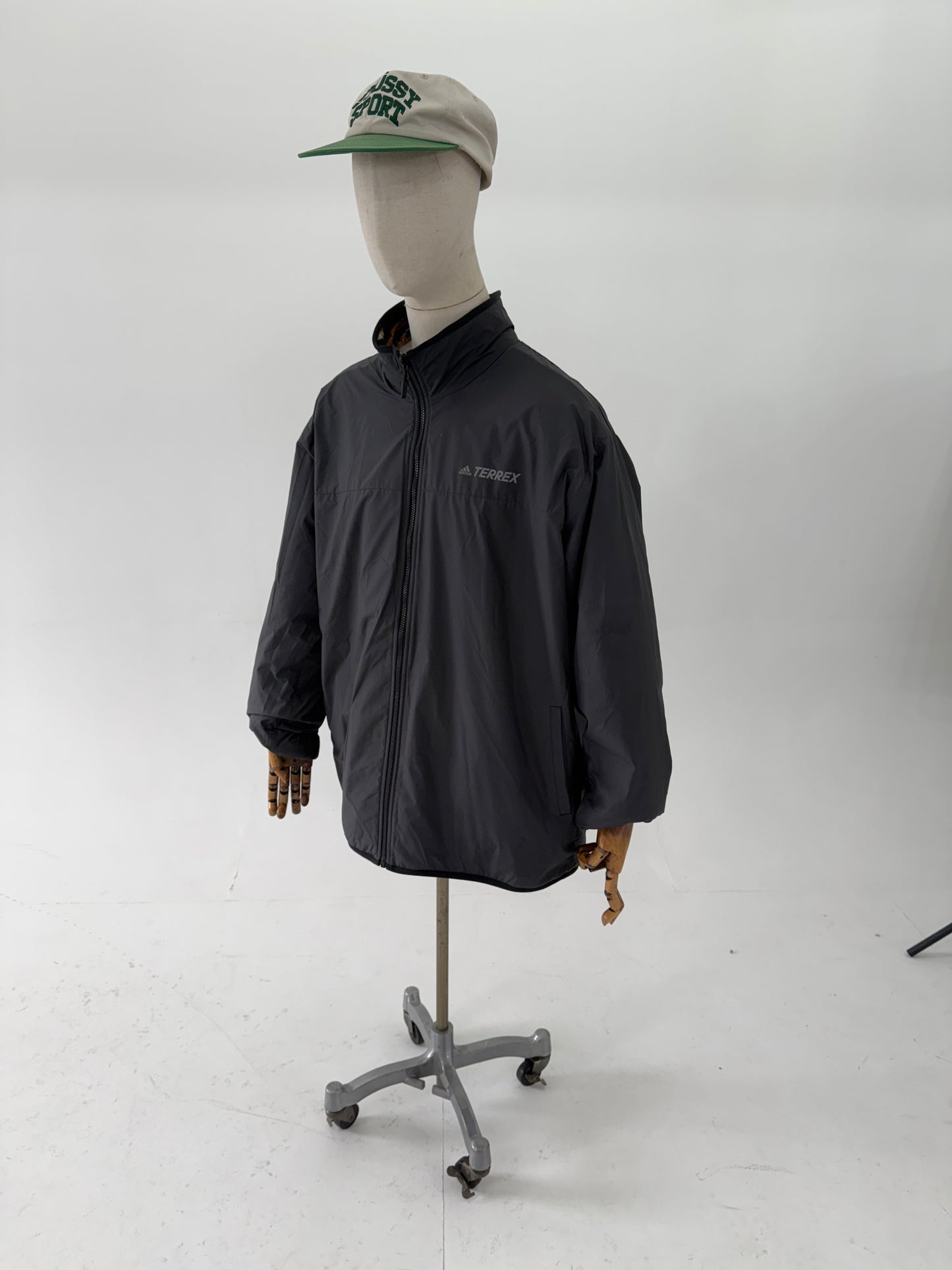 Adidas Terrex Reverse-able sherpa fleece jacket (XXL)