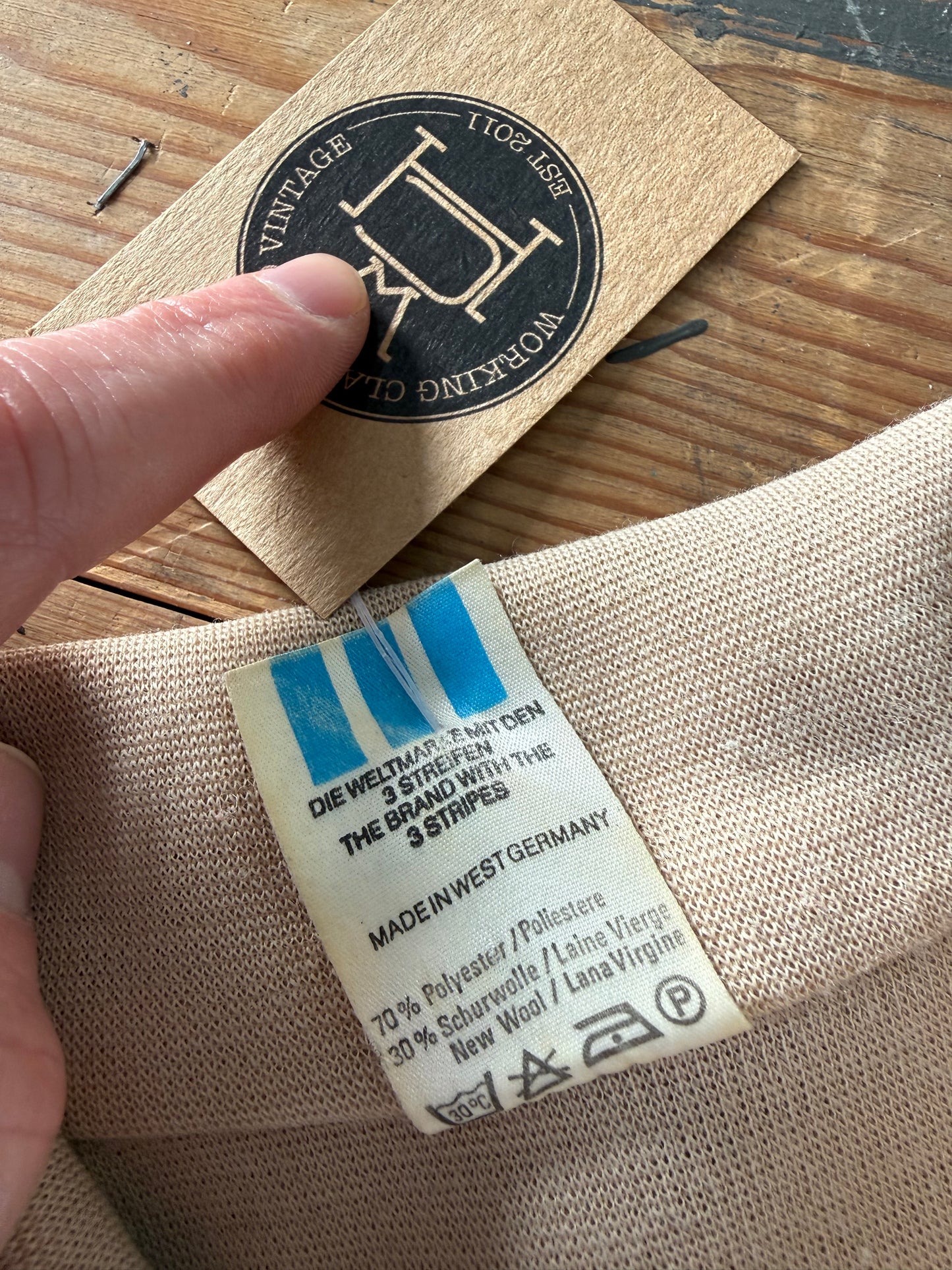 1970s Adidas Schwahn Leisurewear track jacket (small)