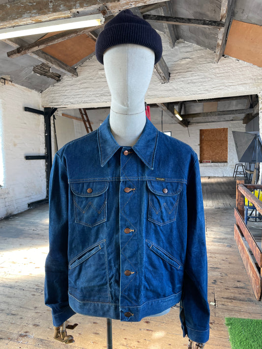 Vintage 1970s Wrangler 74126PW denim jacket - 46”