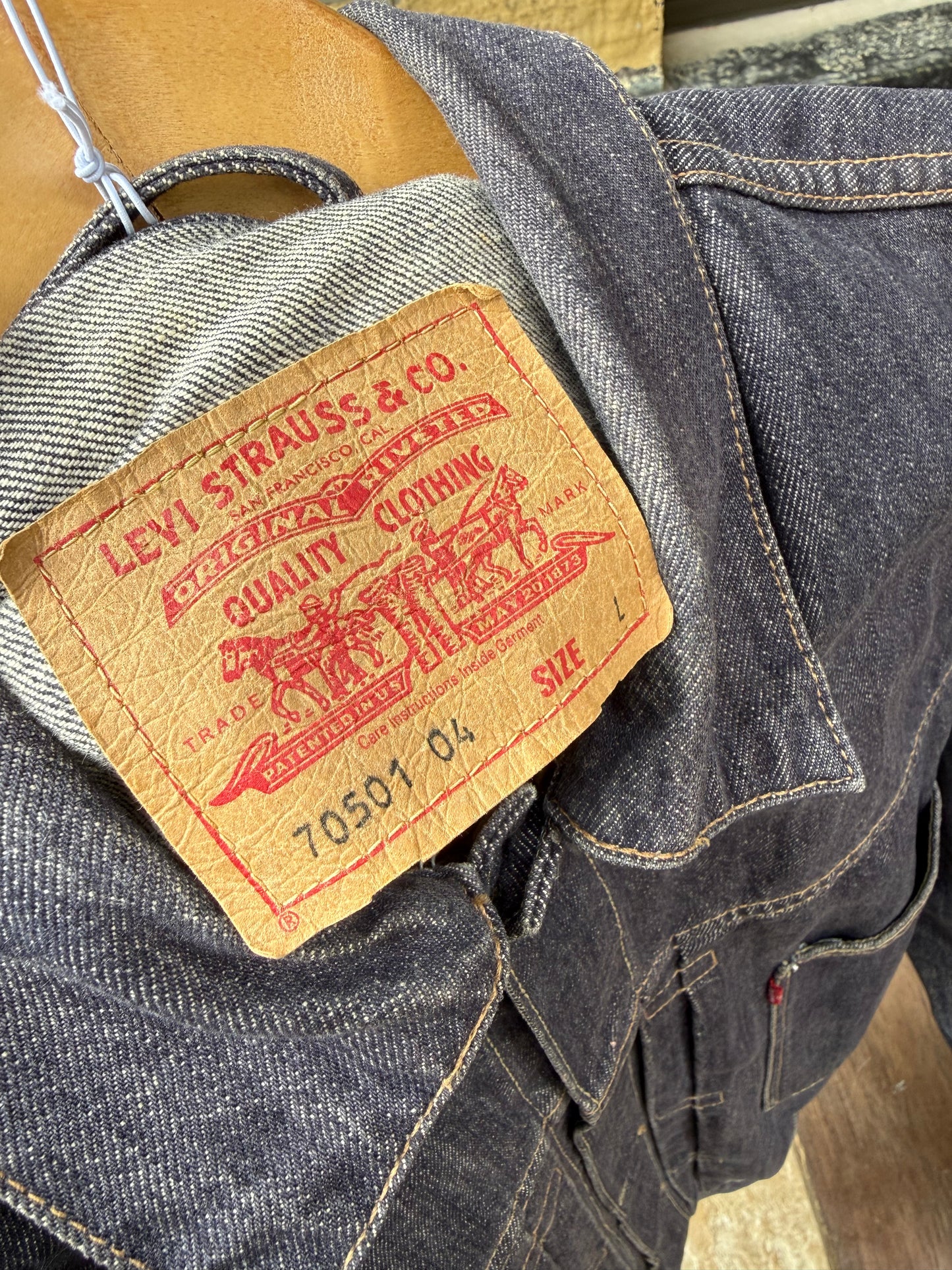 Levi’s 70501 Type 1 denim jacket (Large)
