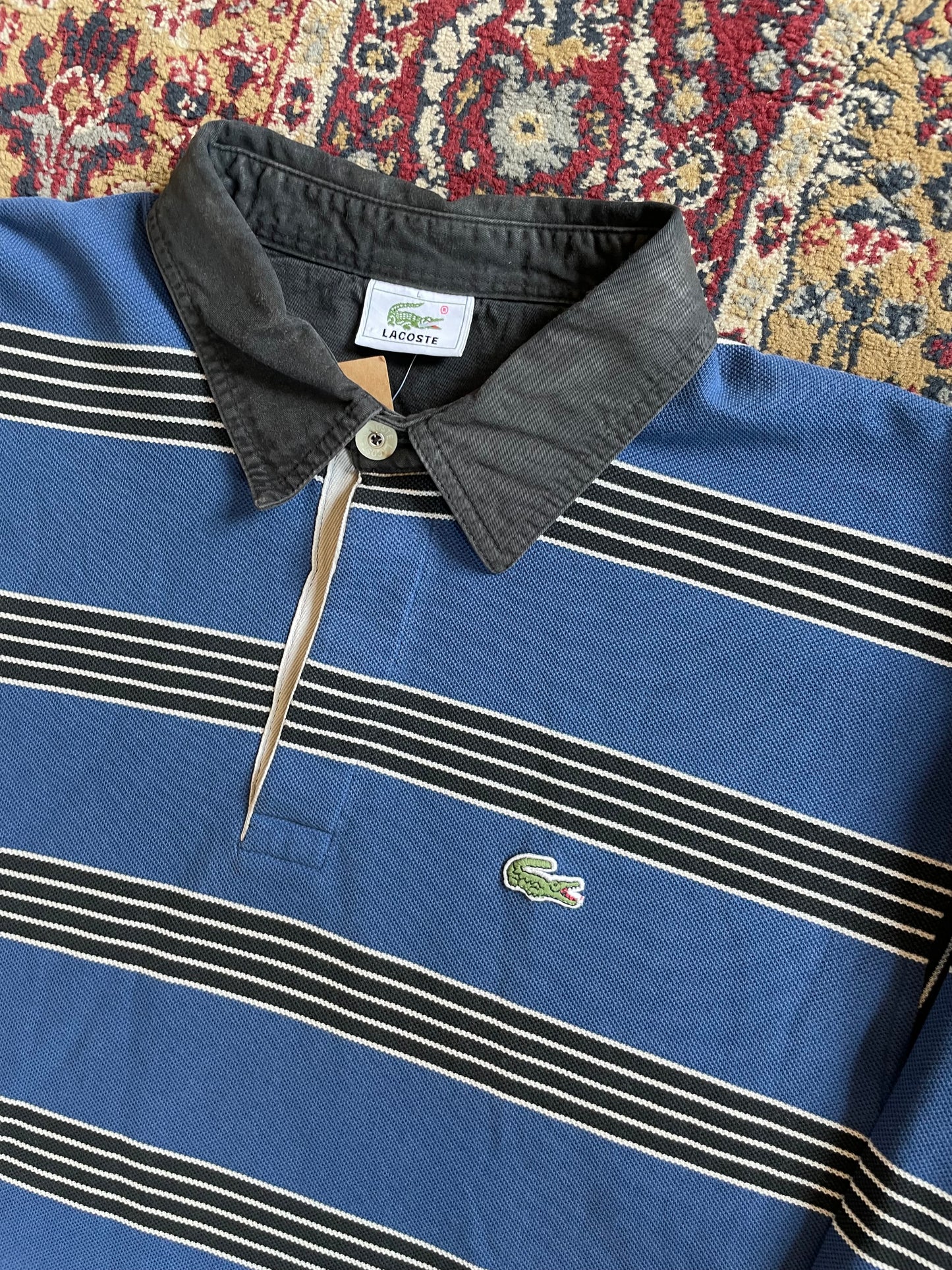 90s Lacoste Polo rugby shirt (L)