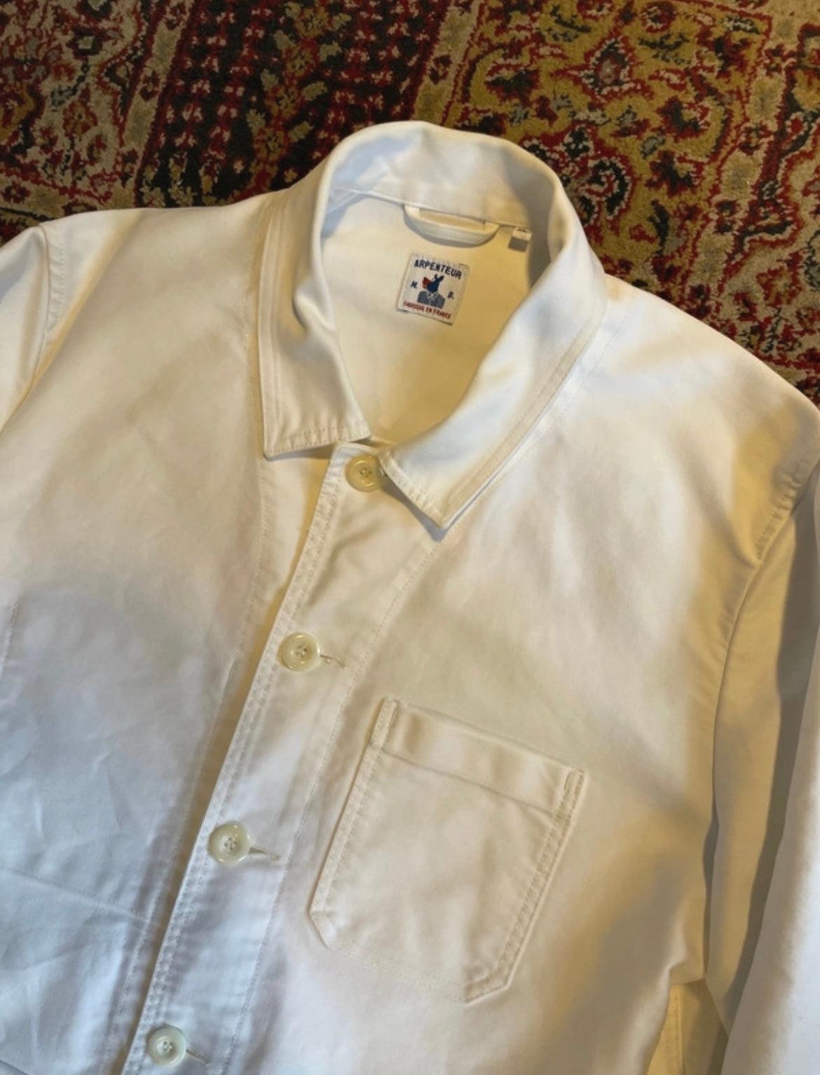 Arpenteur moleskin cotton chore work shirt (XL)