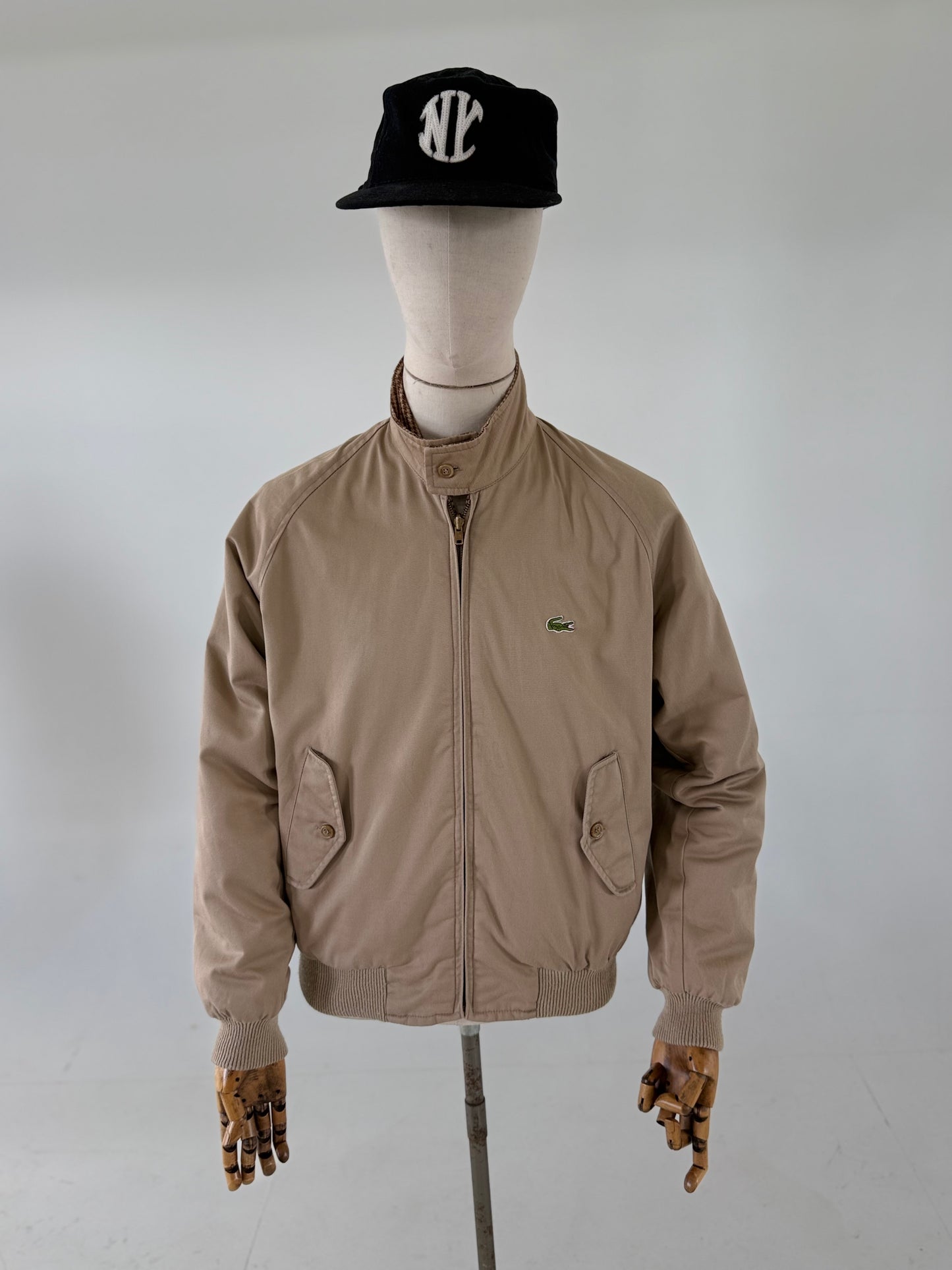 1970s Lacoste reversible Harrington jacket - Medium