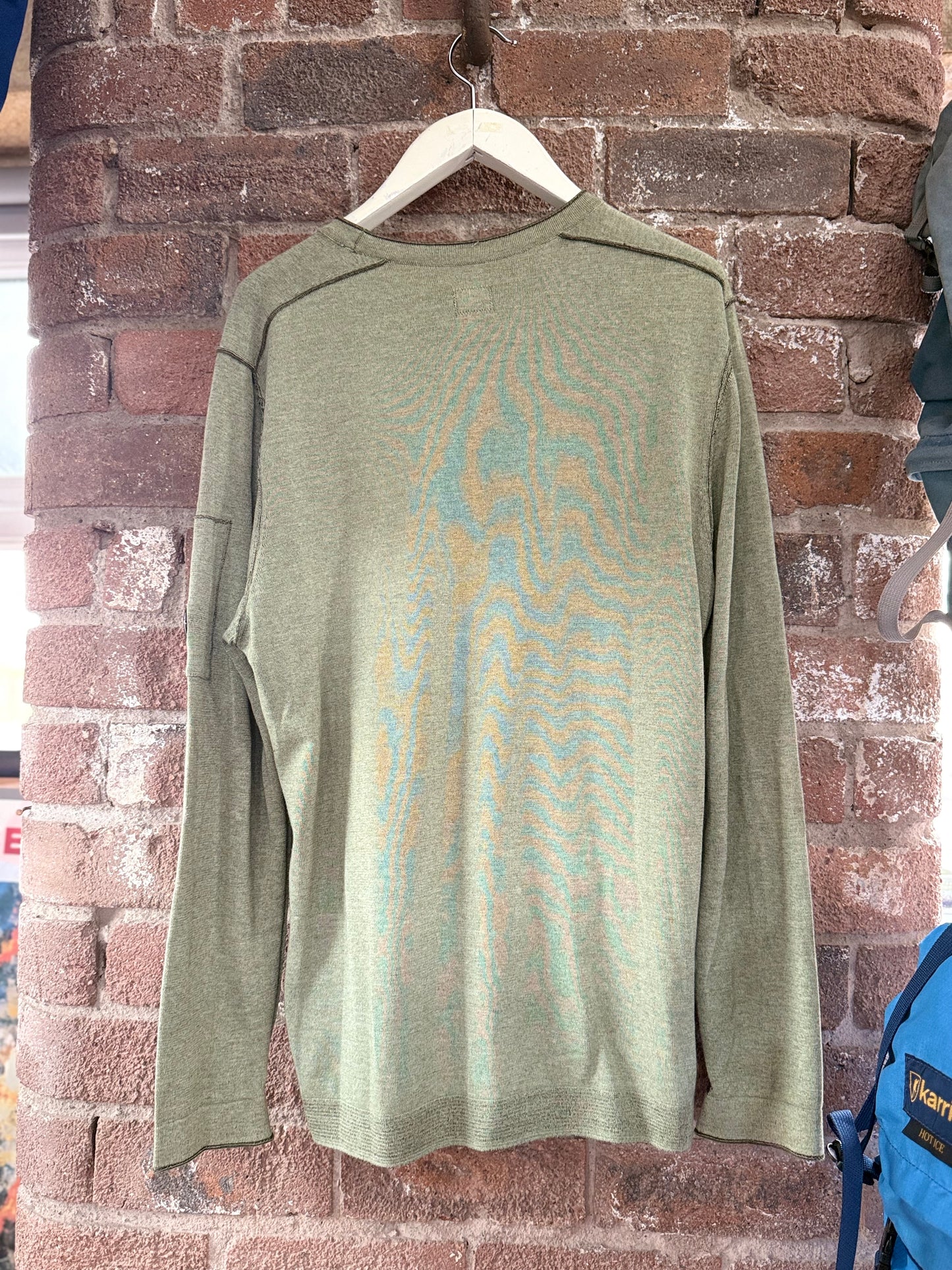 C.P Company Double Face Vanisé Crewneck Lens Knit (XXL)