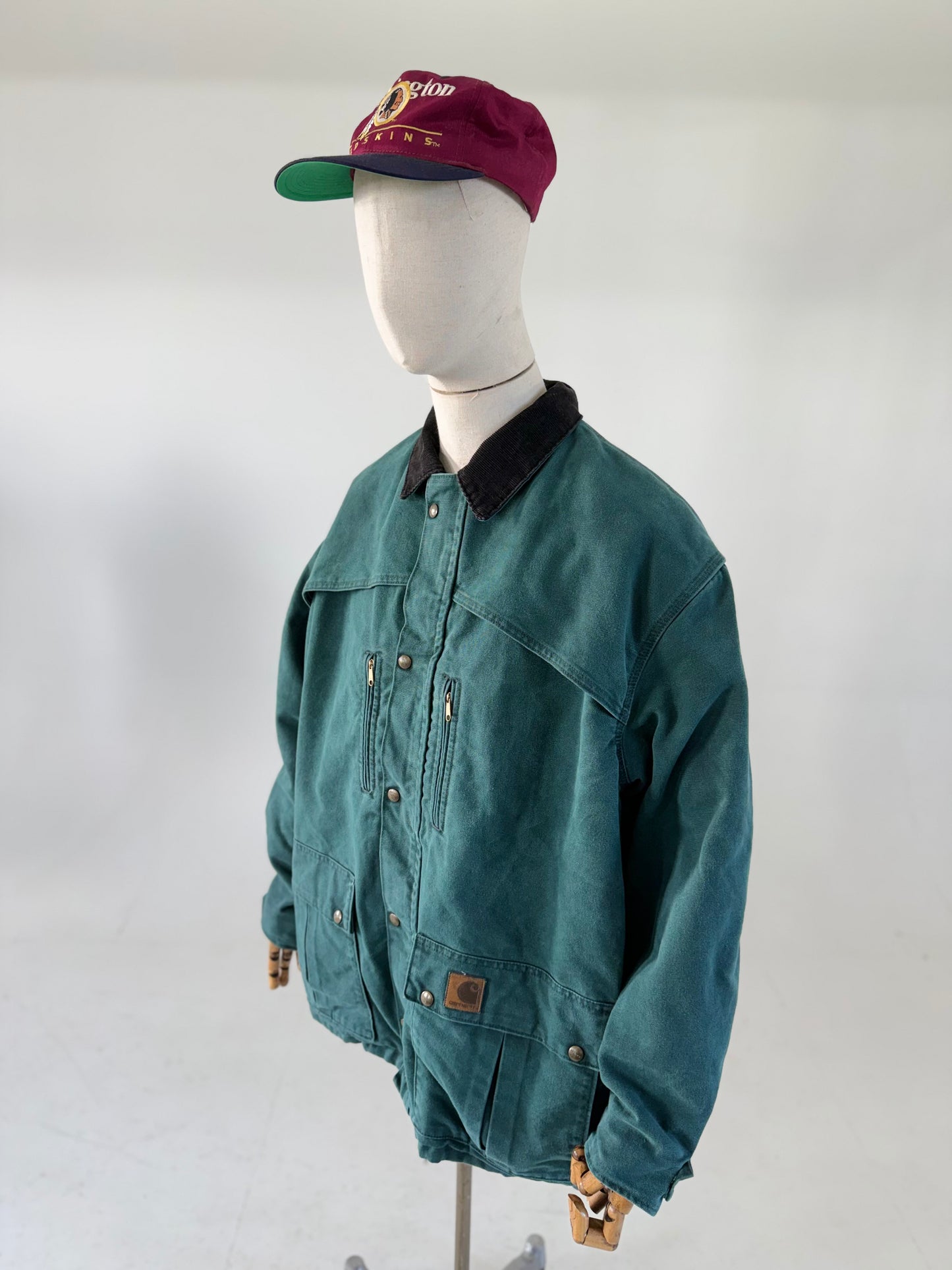 1990s Carhartt C10 Barn jacket Heritage Green (XL)
